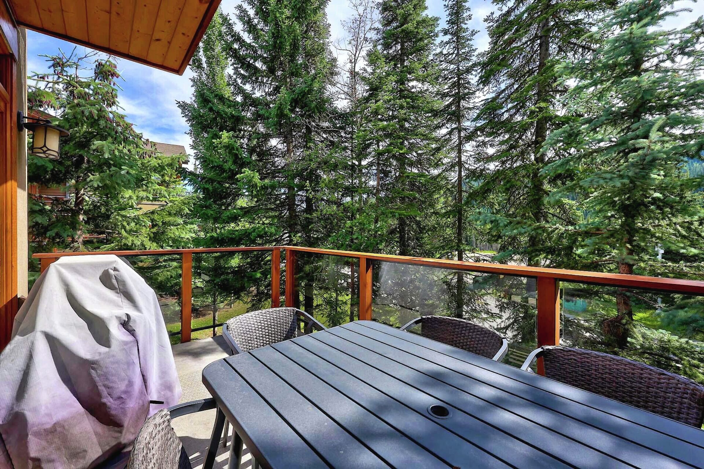 Balcony with BBQ