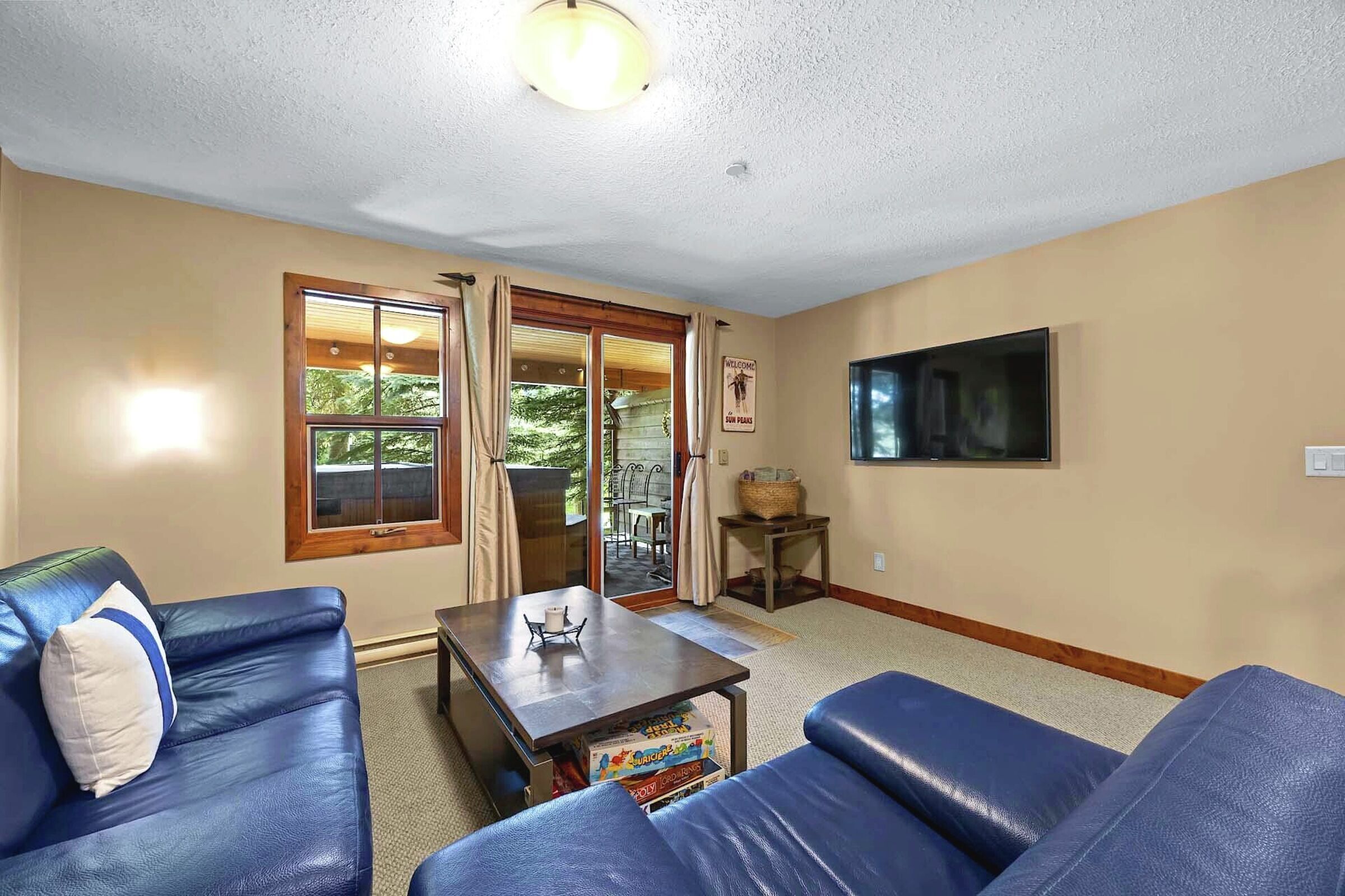 Den with Patio & HT