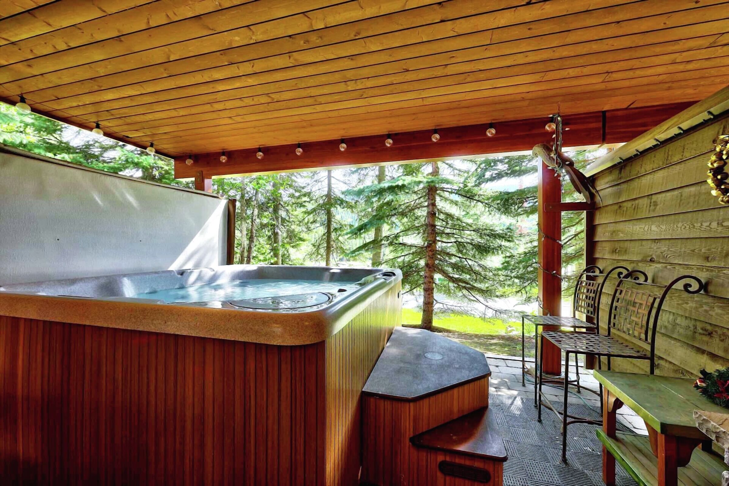 Patio with Hot Tub