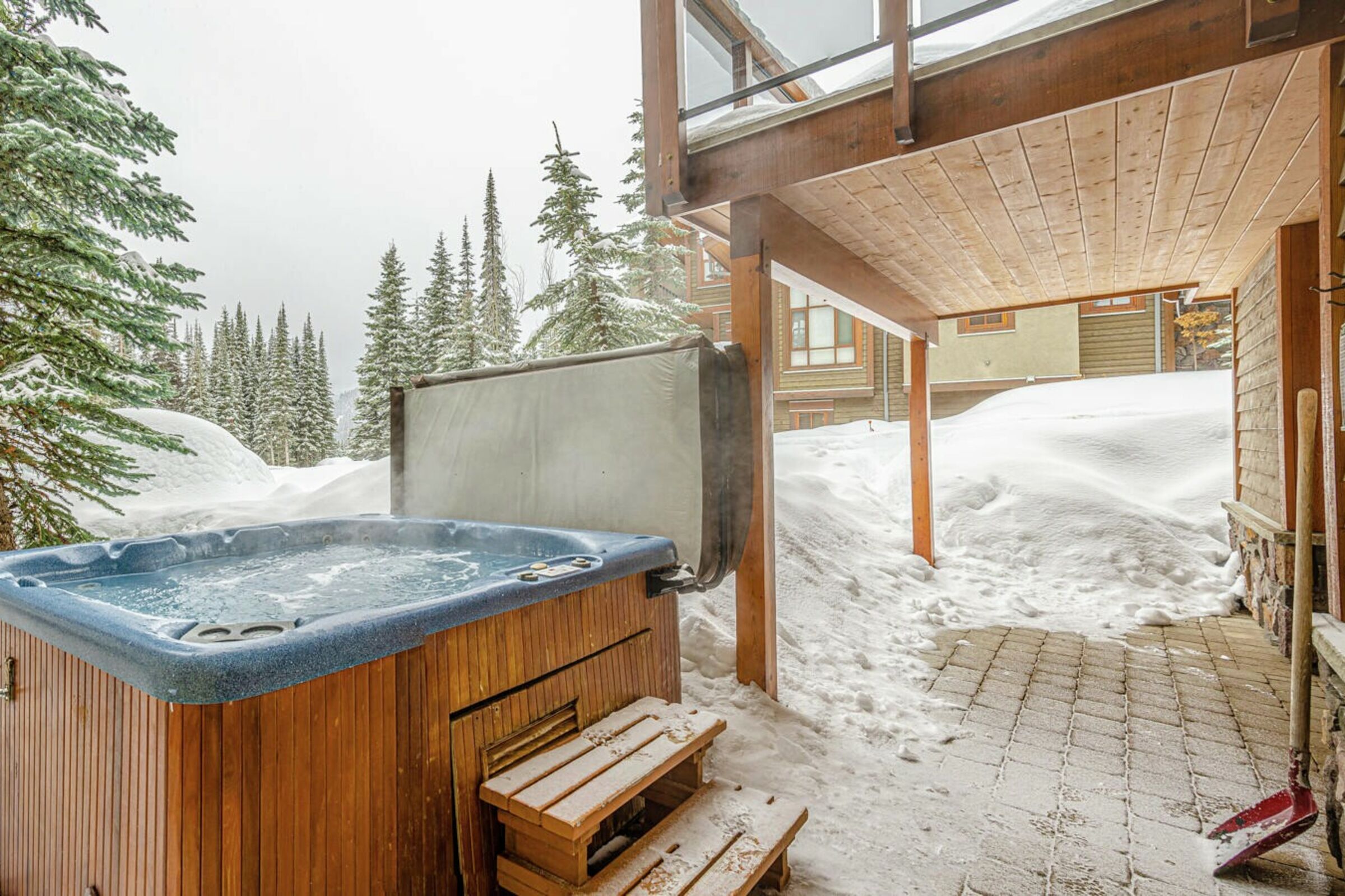 Patio with Hot Tub