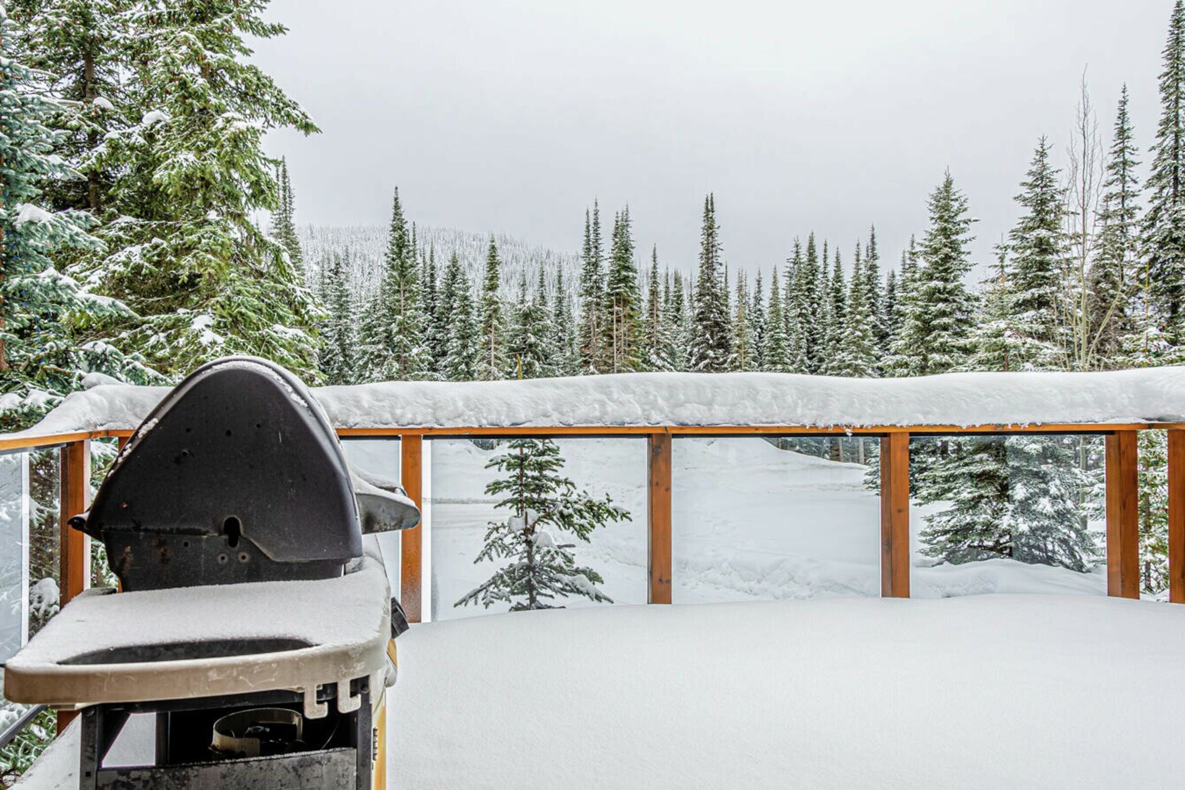 Balcony with BBQ