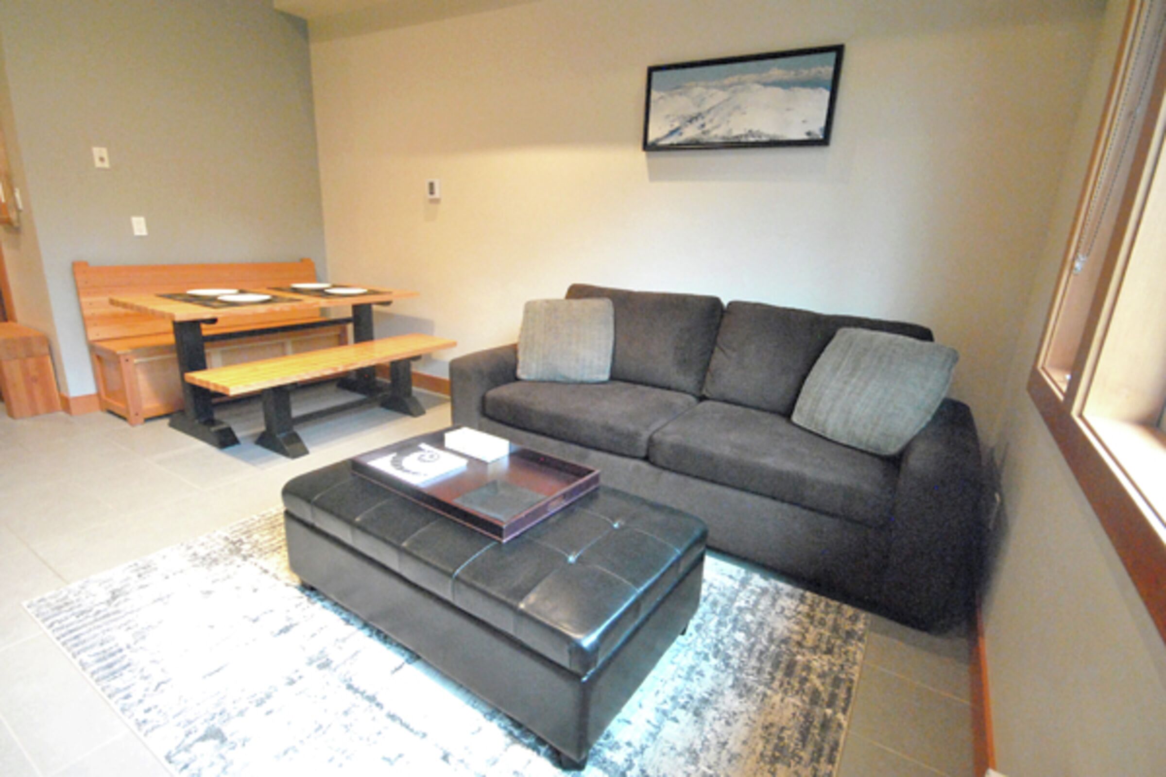 Studio Living Room & Dining Room