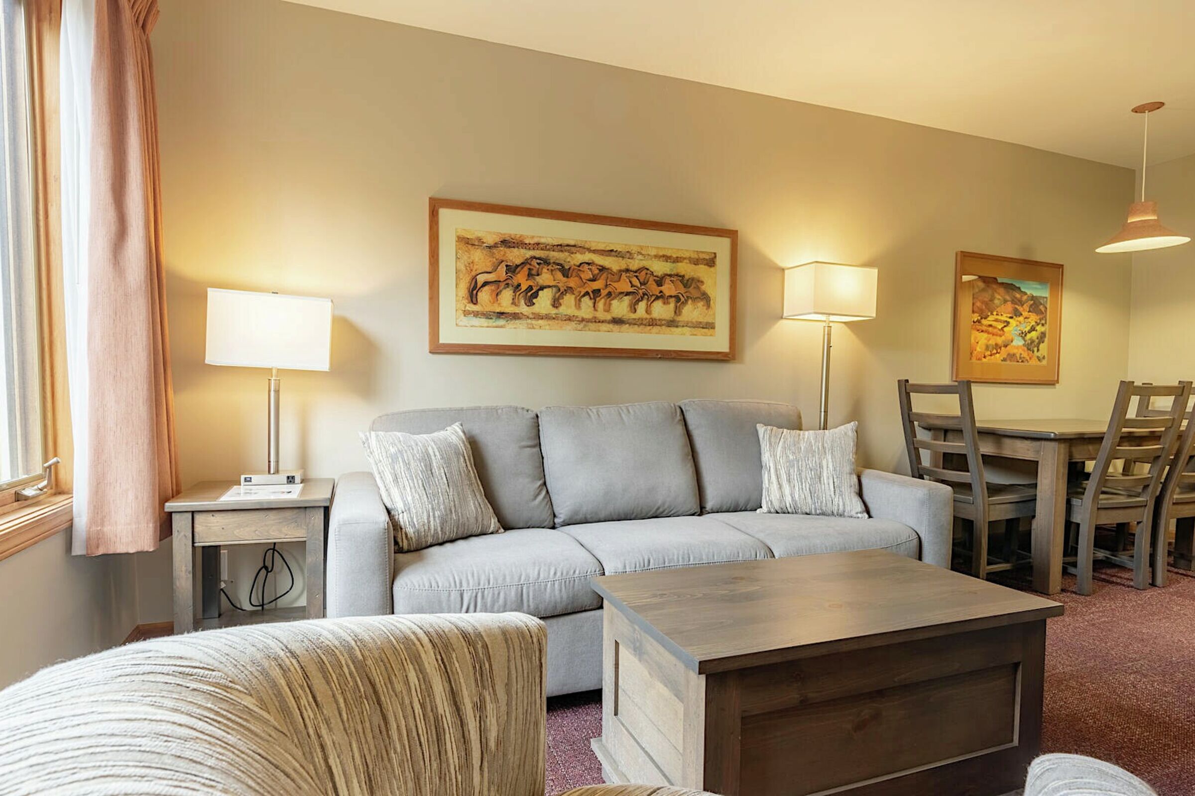 Living Room & Dining Room