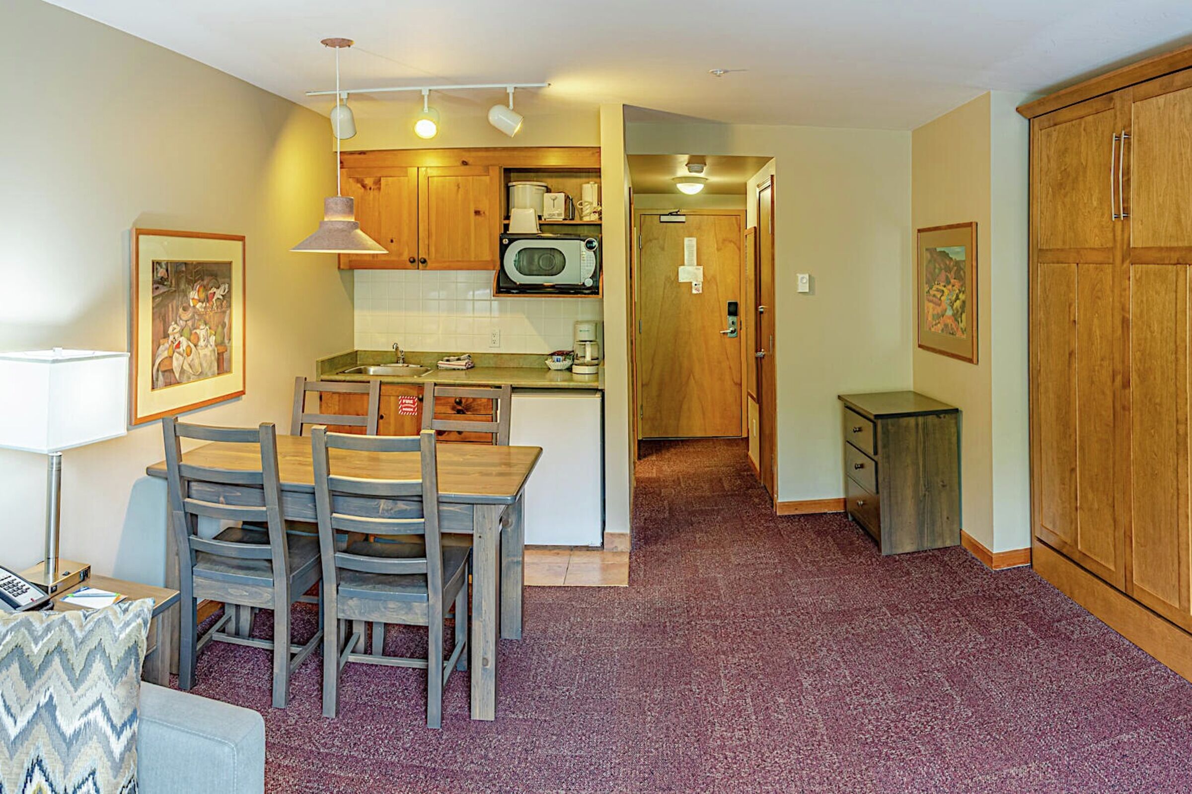 #227 - Studio Dining Area & Kitchen