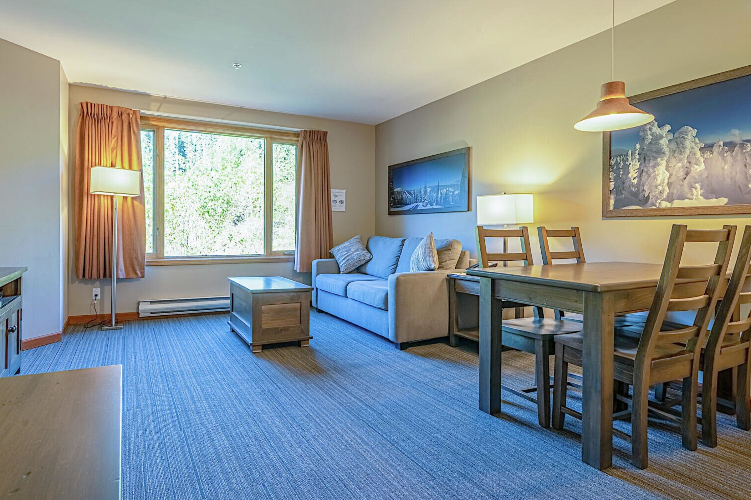 #215 - Studio Dining Area & Living Area