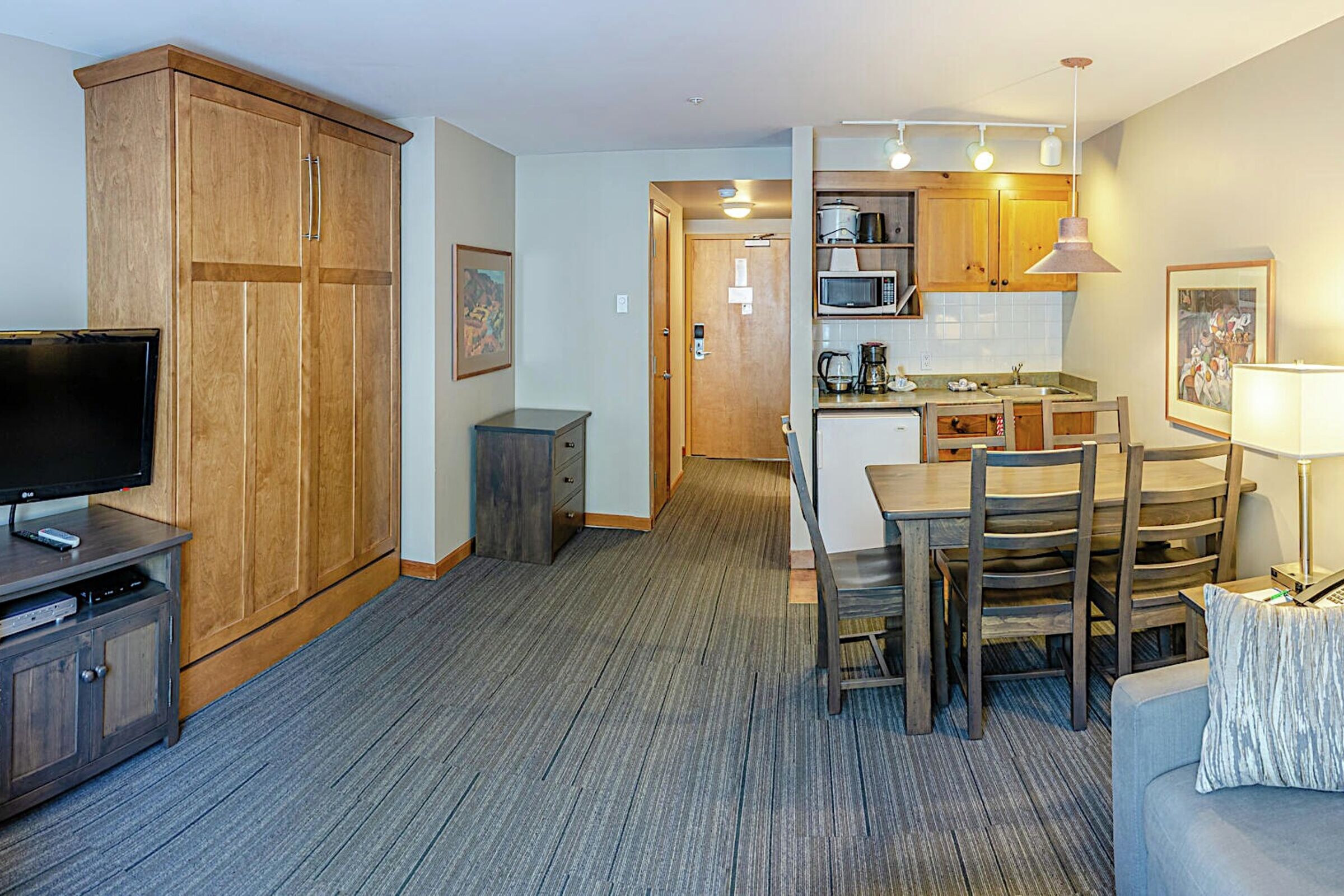 #231 - Studio Dining Area & Sleeping Area