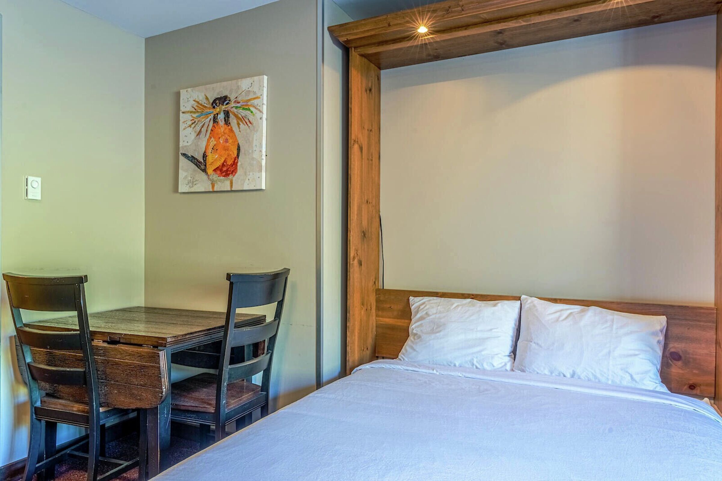 #323 - Studio Dining Area & Sleeping Area