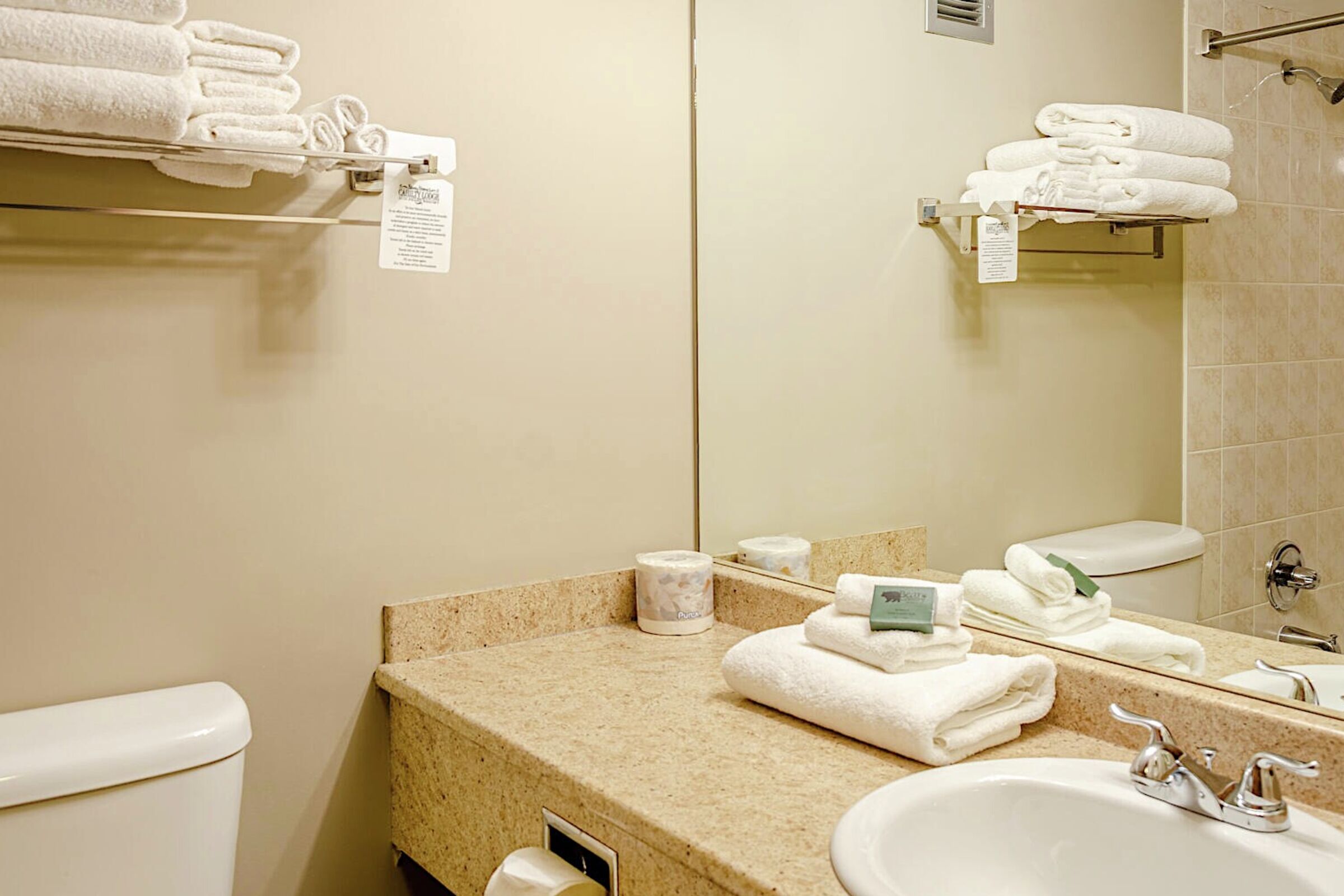Hotel Room Bathroom