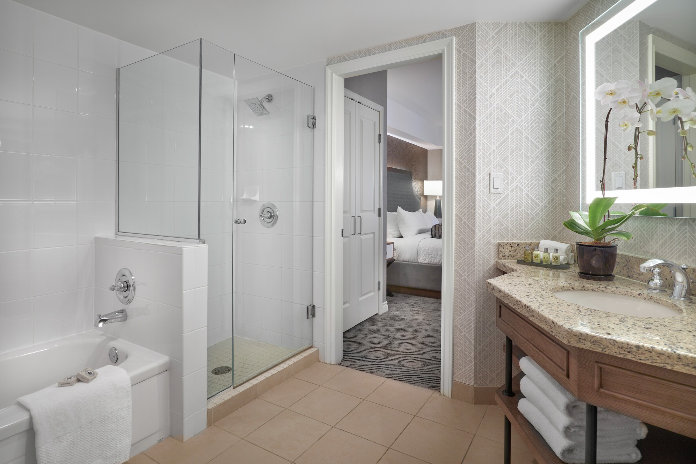 One Bedroom Suite Bathroom