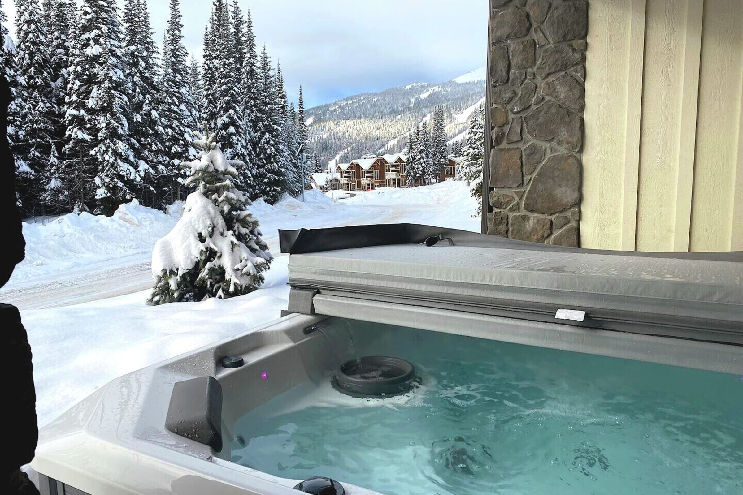 Patio with Hot Tub