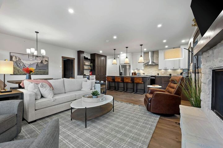 Two - #12 - Living Area, Dining Area & Kitchen