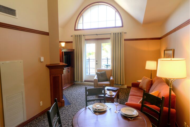 1 Bdrm Condo - Living Room & Dining Room
