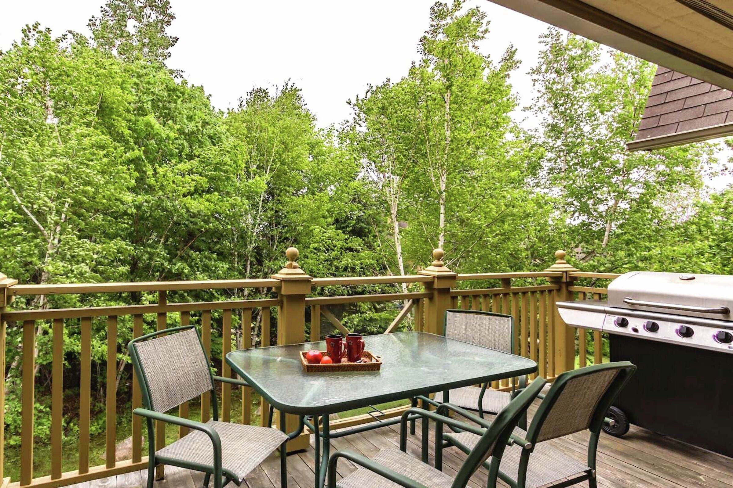 Balcony with BBQ