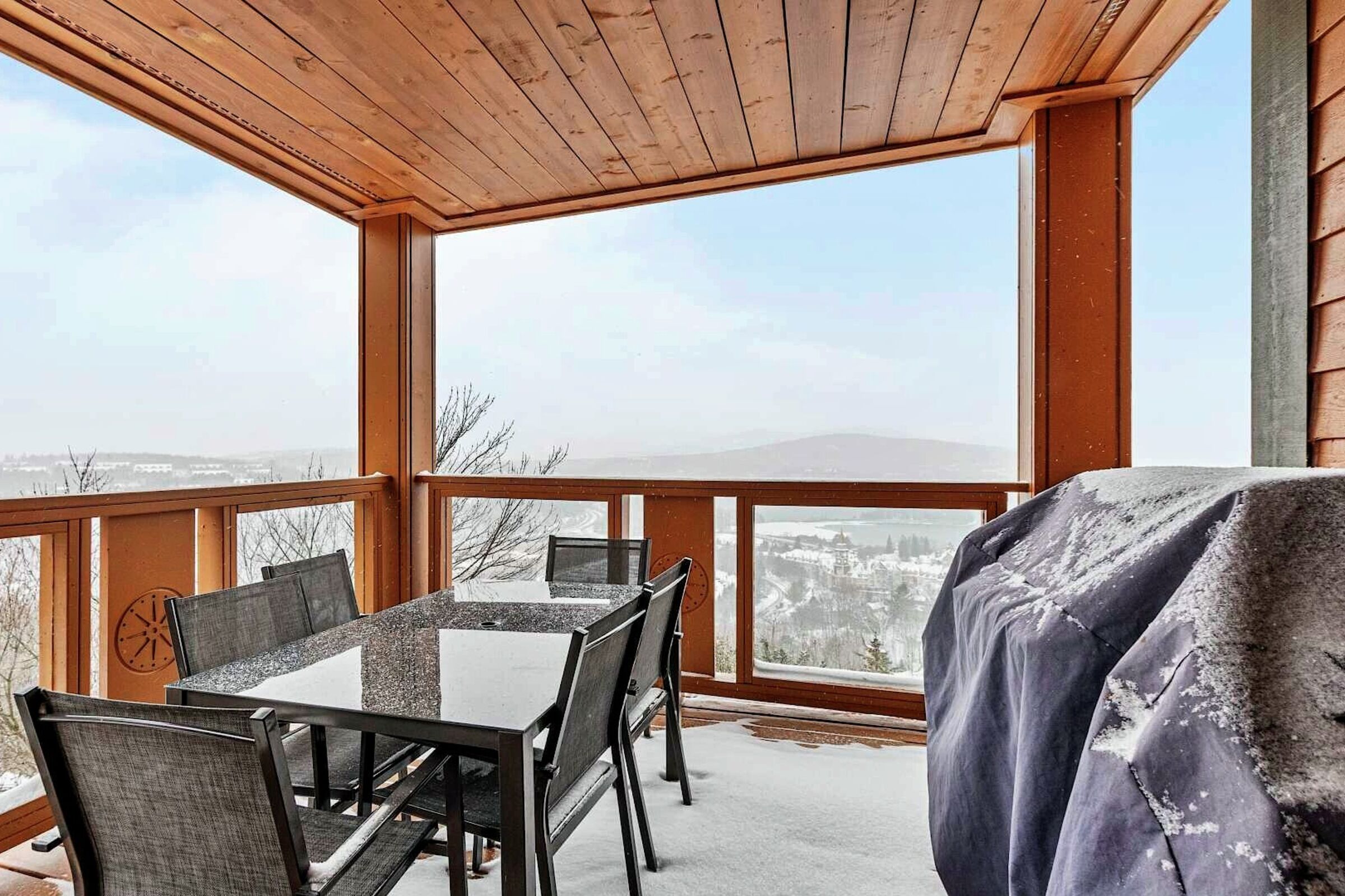 Balcony with BBQ