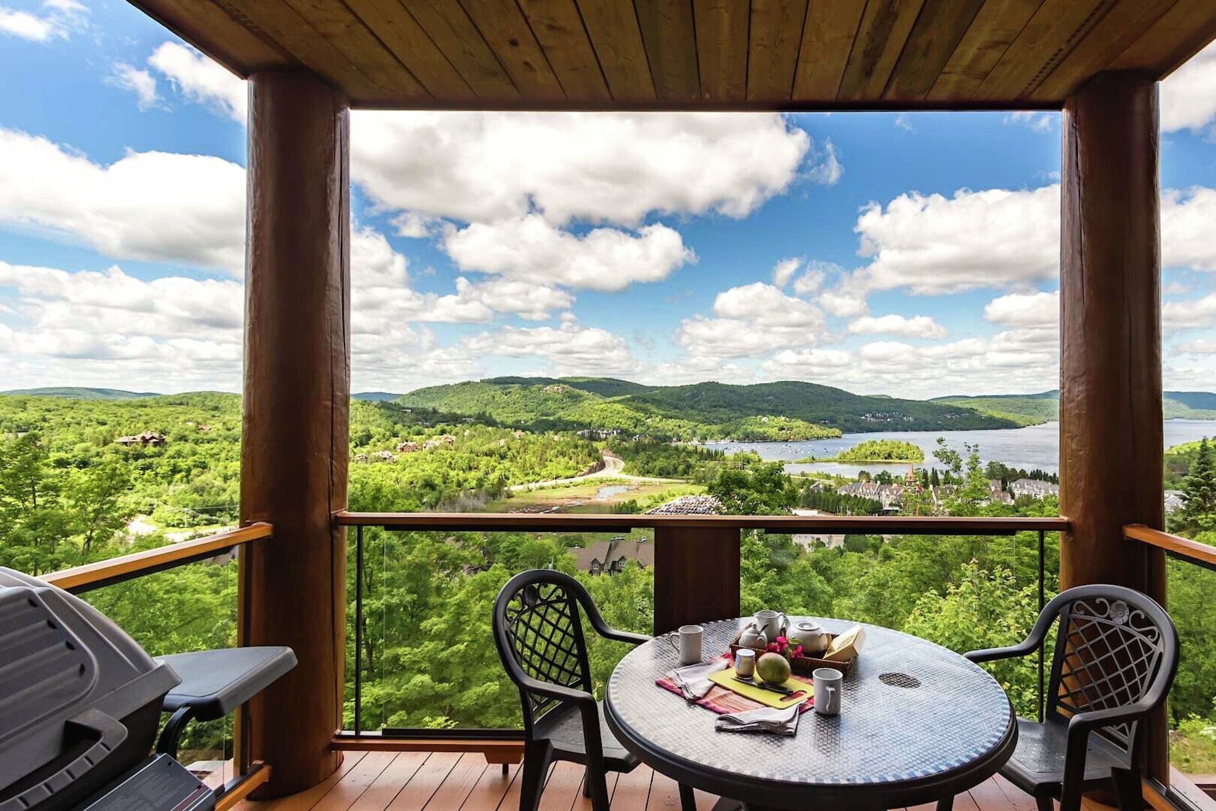 Balcony with BBQ