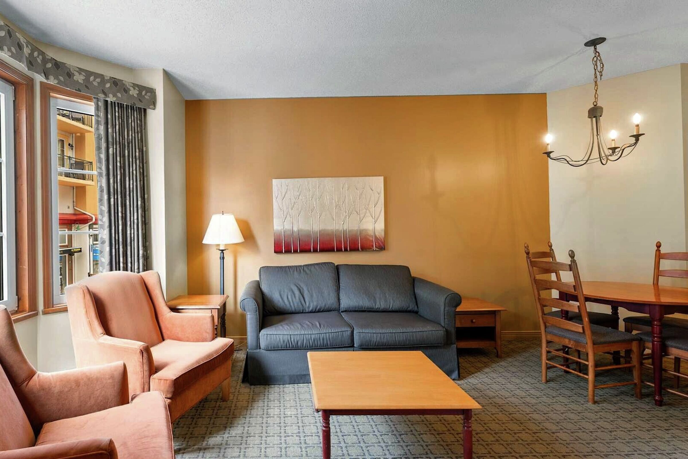 Studio Living Area & Dining Area