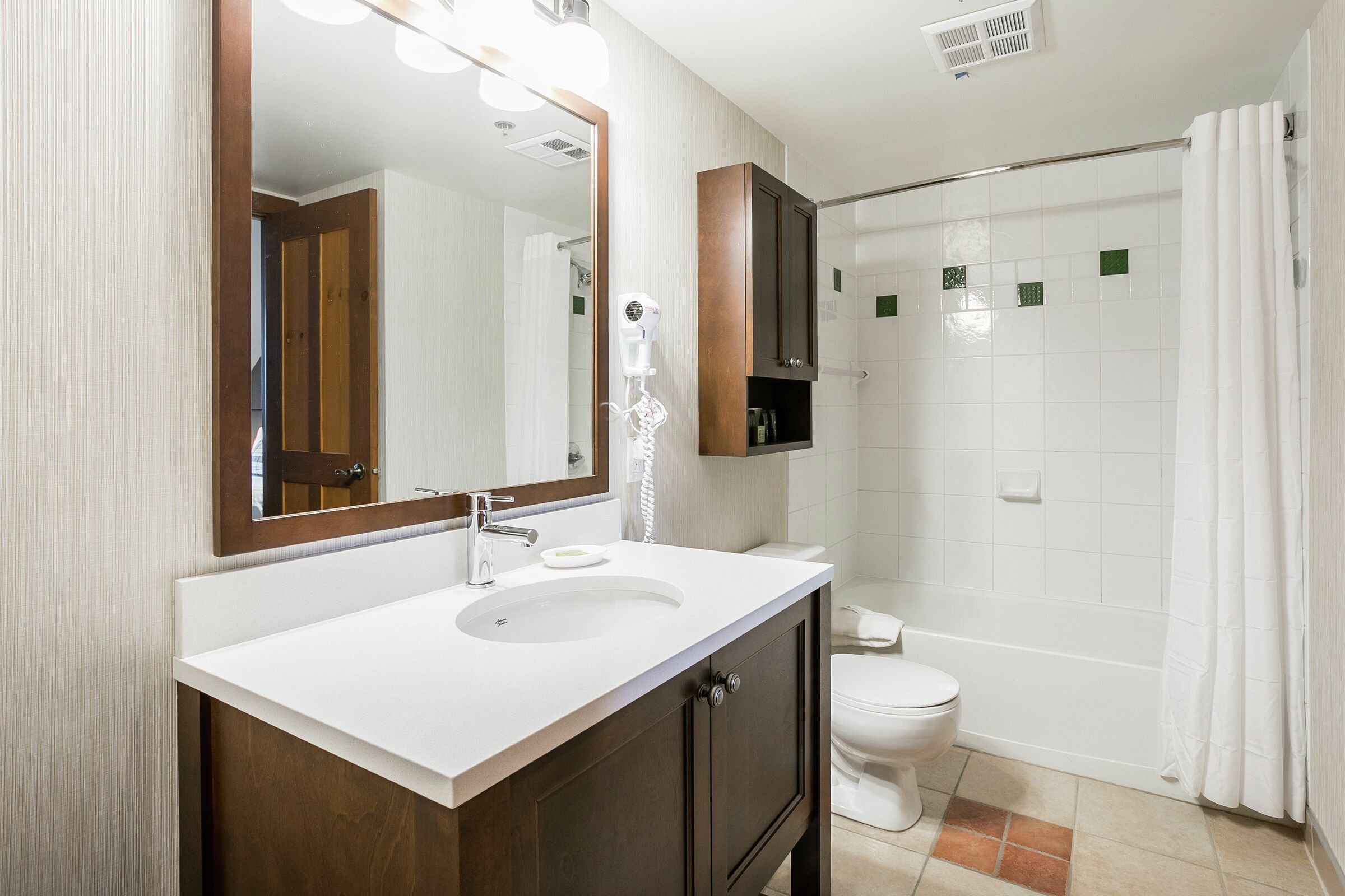 One Bedroom Condo Bathroom