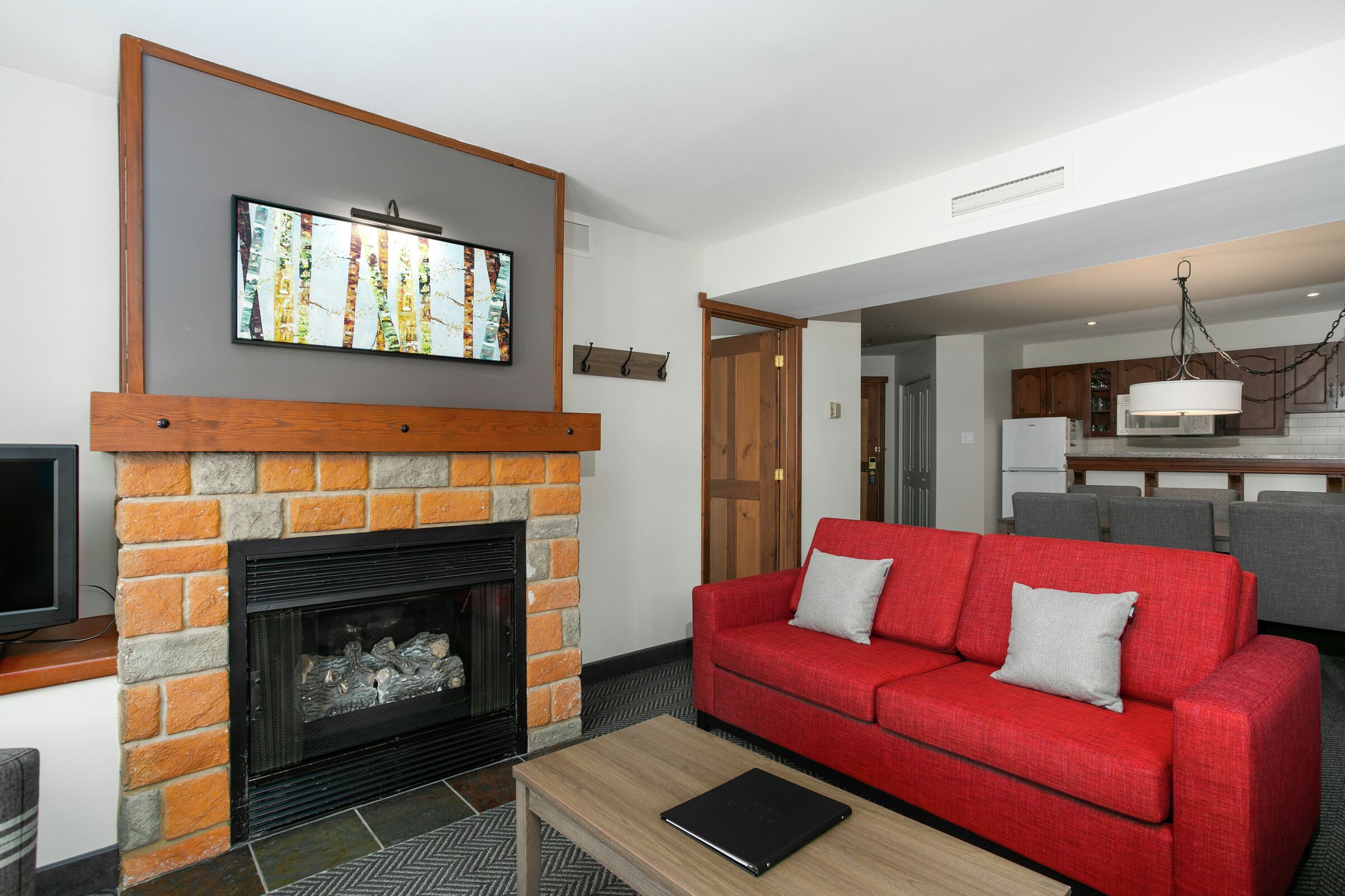 Two Bedroom Condo Living Room