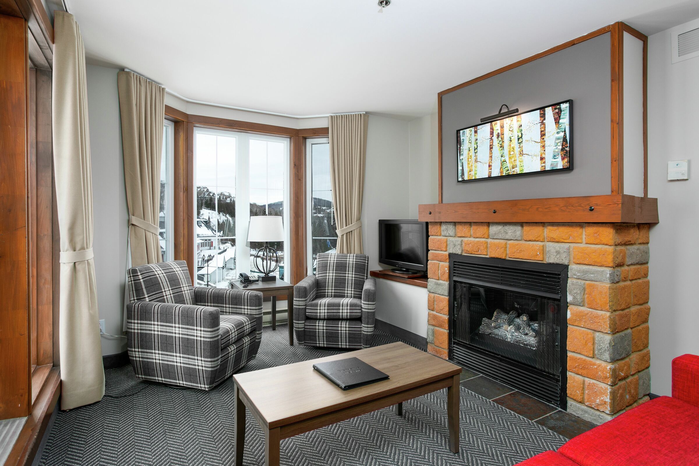 Two Bed Condo Living Room