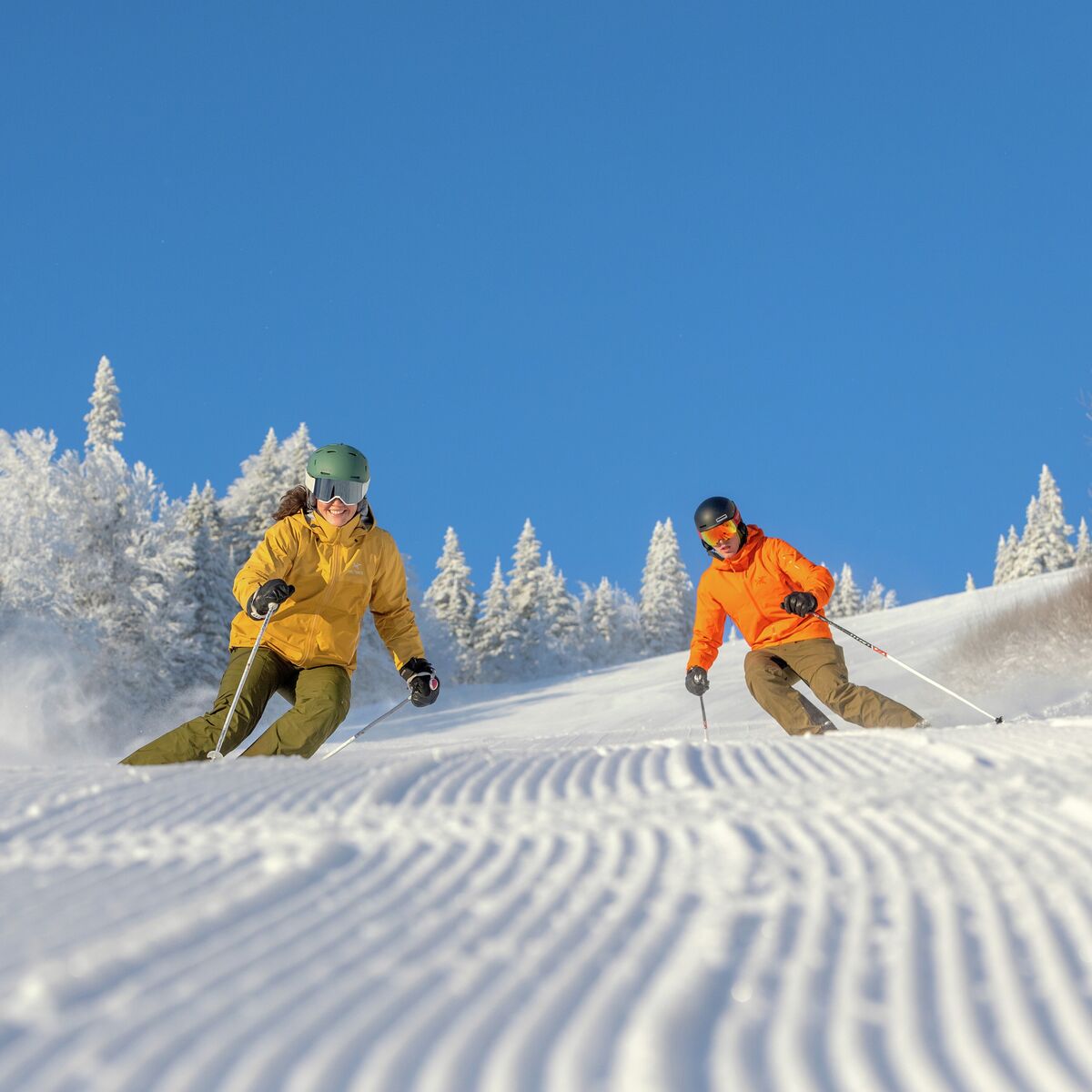 Blue Sky at Tremblant