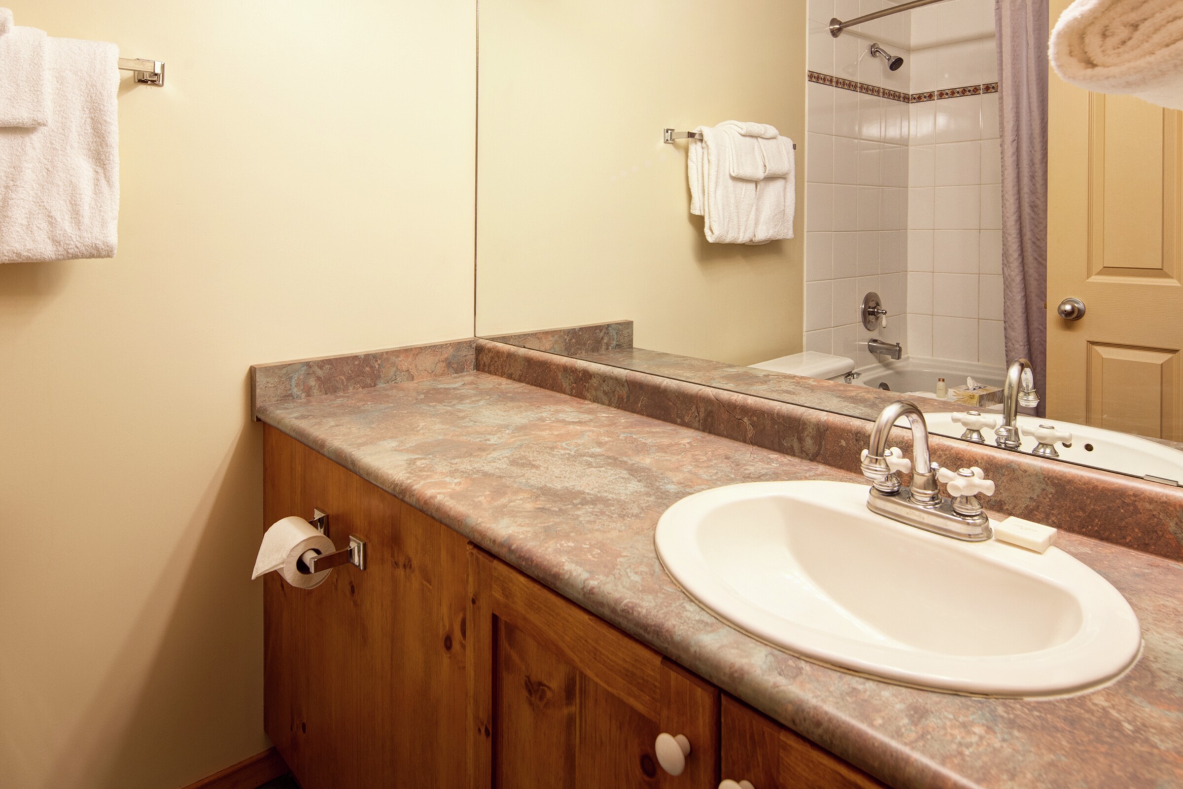 Ski Tip Lodge - Bathroom