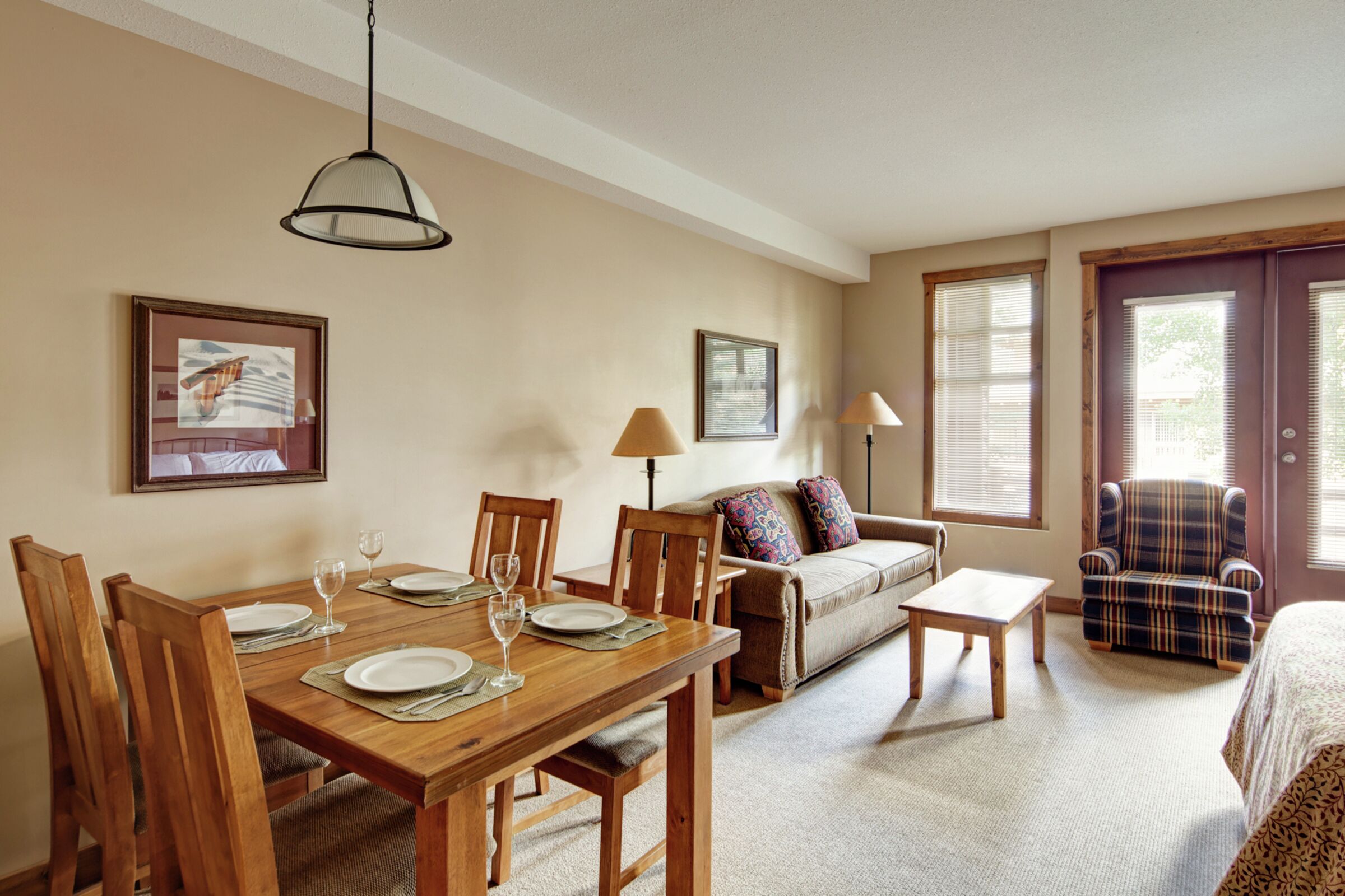 Taynton Lodge - Studio Living Area
