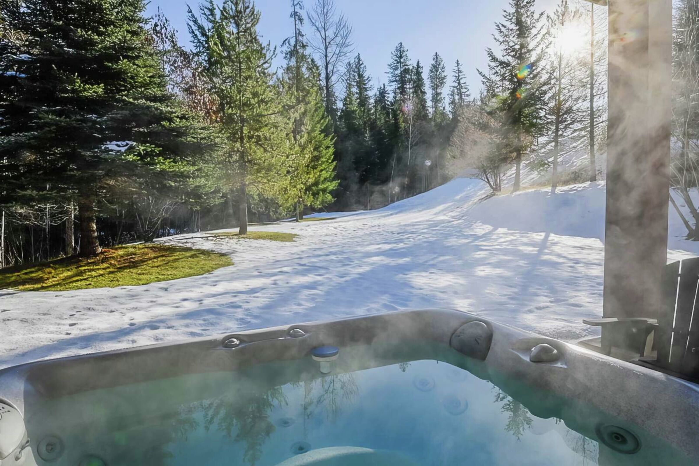 Patio with Hot Tub