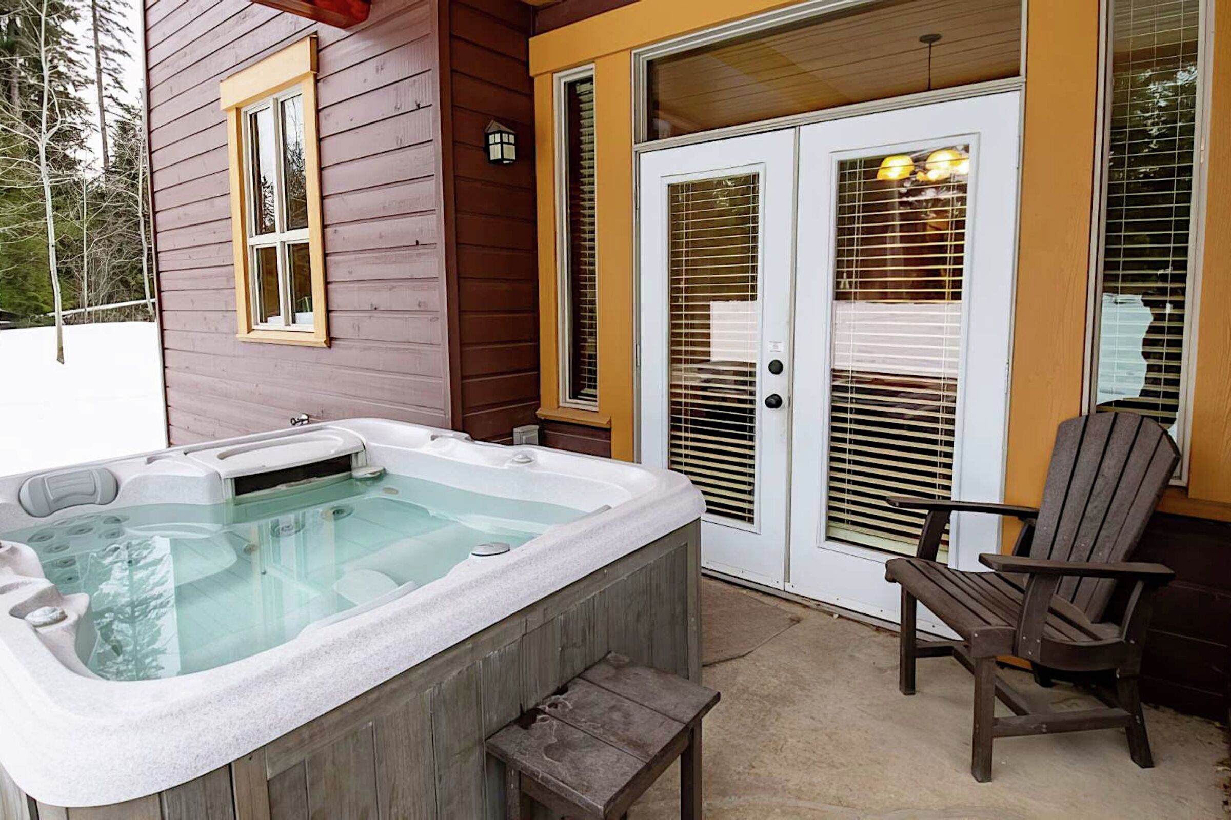 Patio with Hot Tub