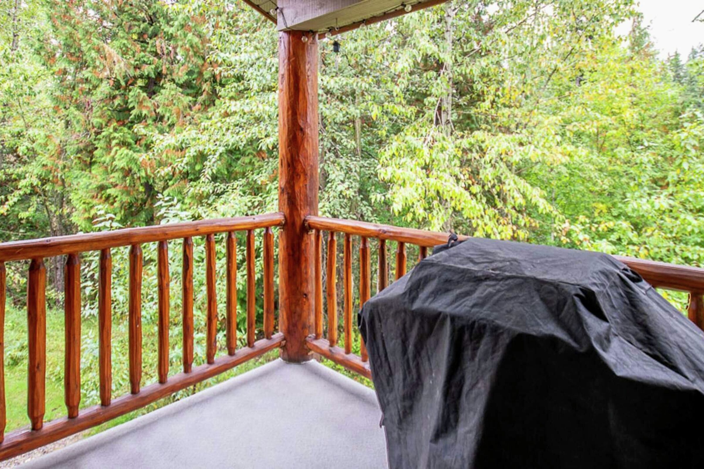 Balcony with BBQ