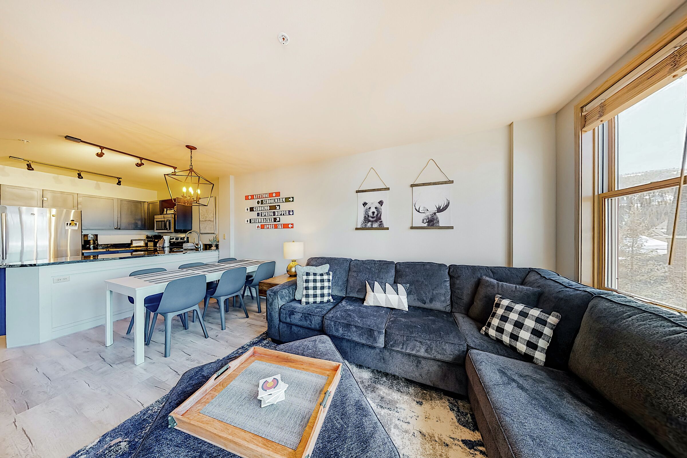 Living Room & Dining Room