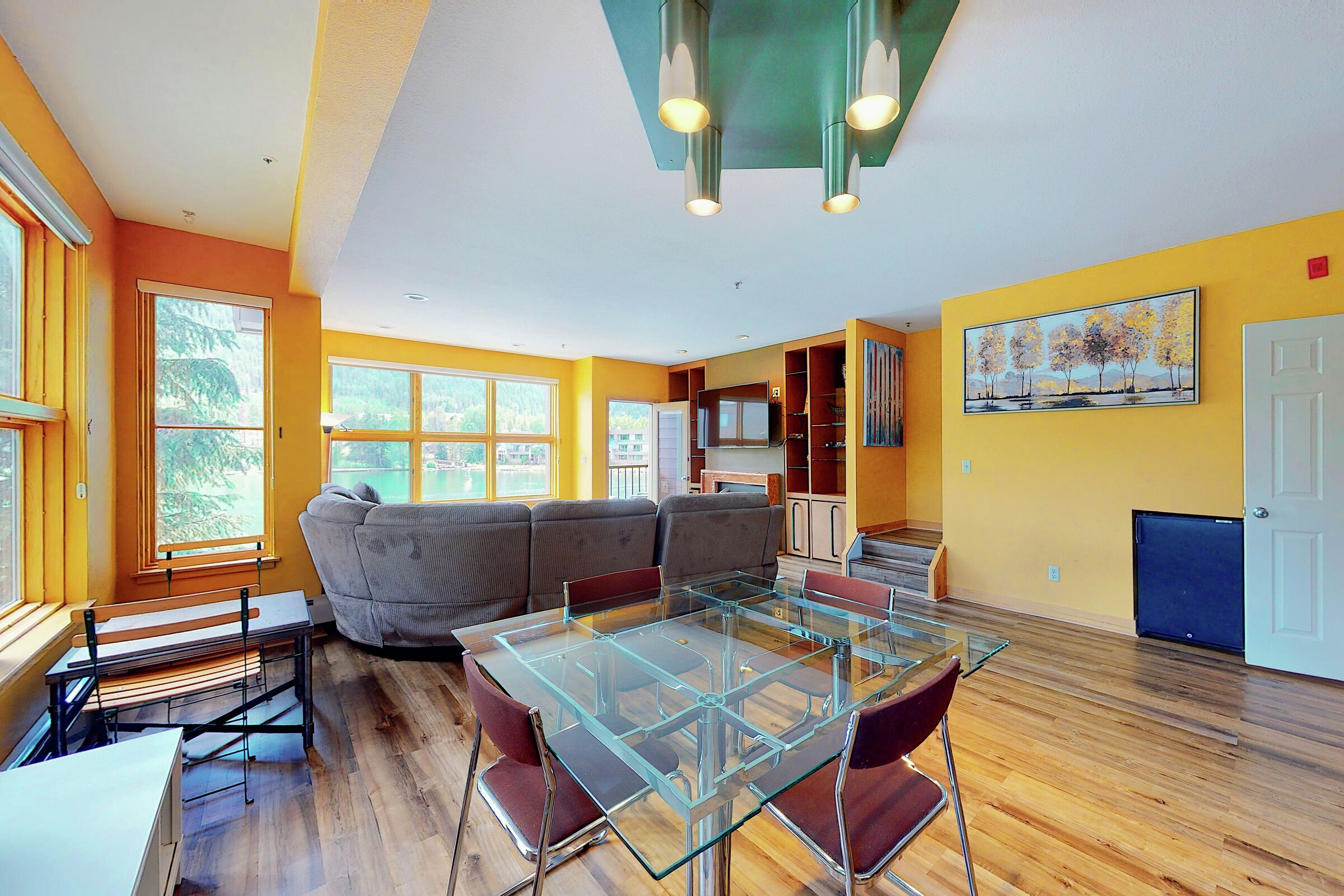 Dining Room & Living Room