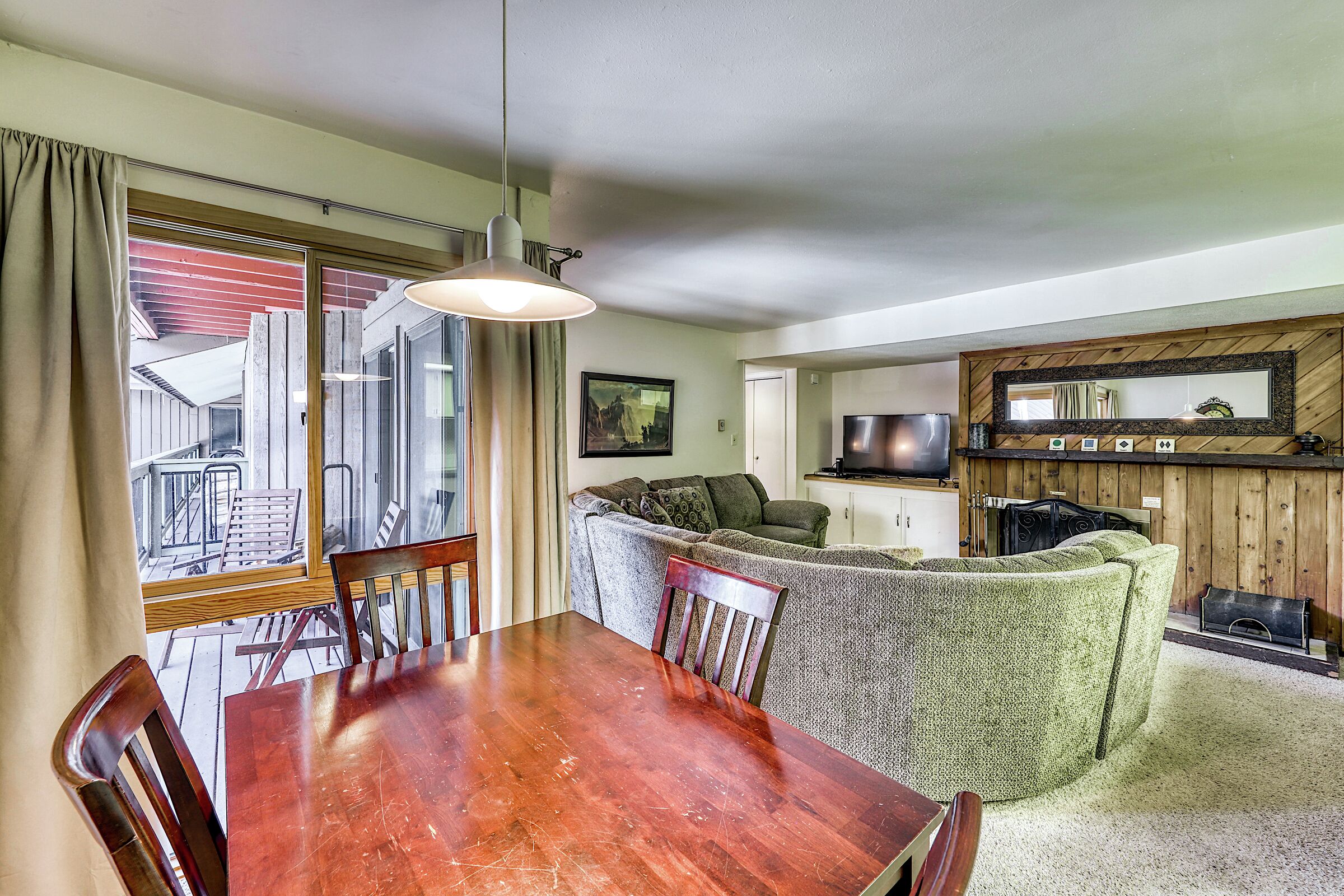 Dining Room & Living Room