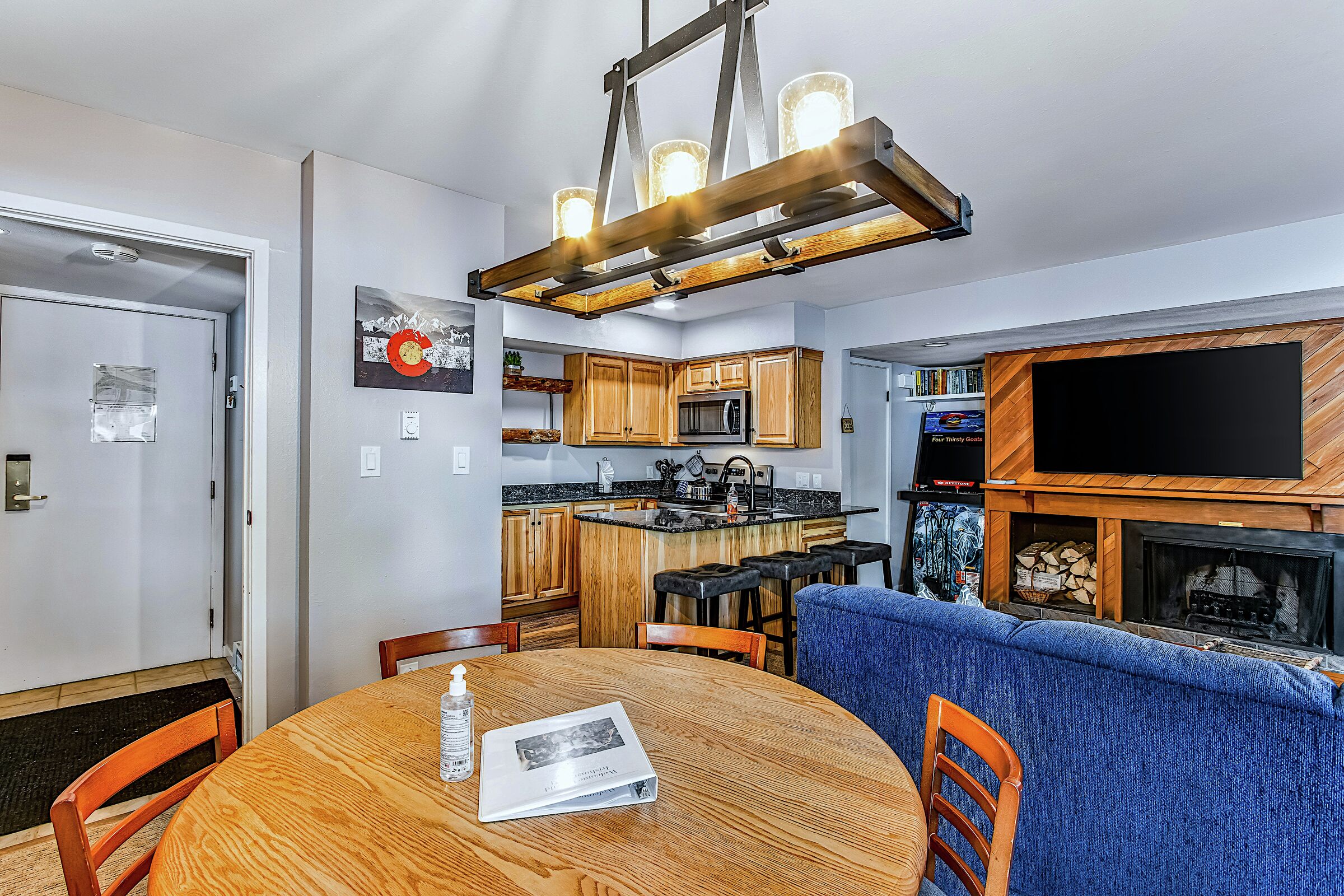 Dining Room & Living Room