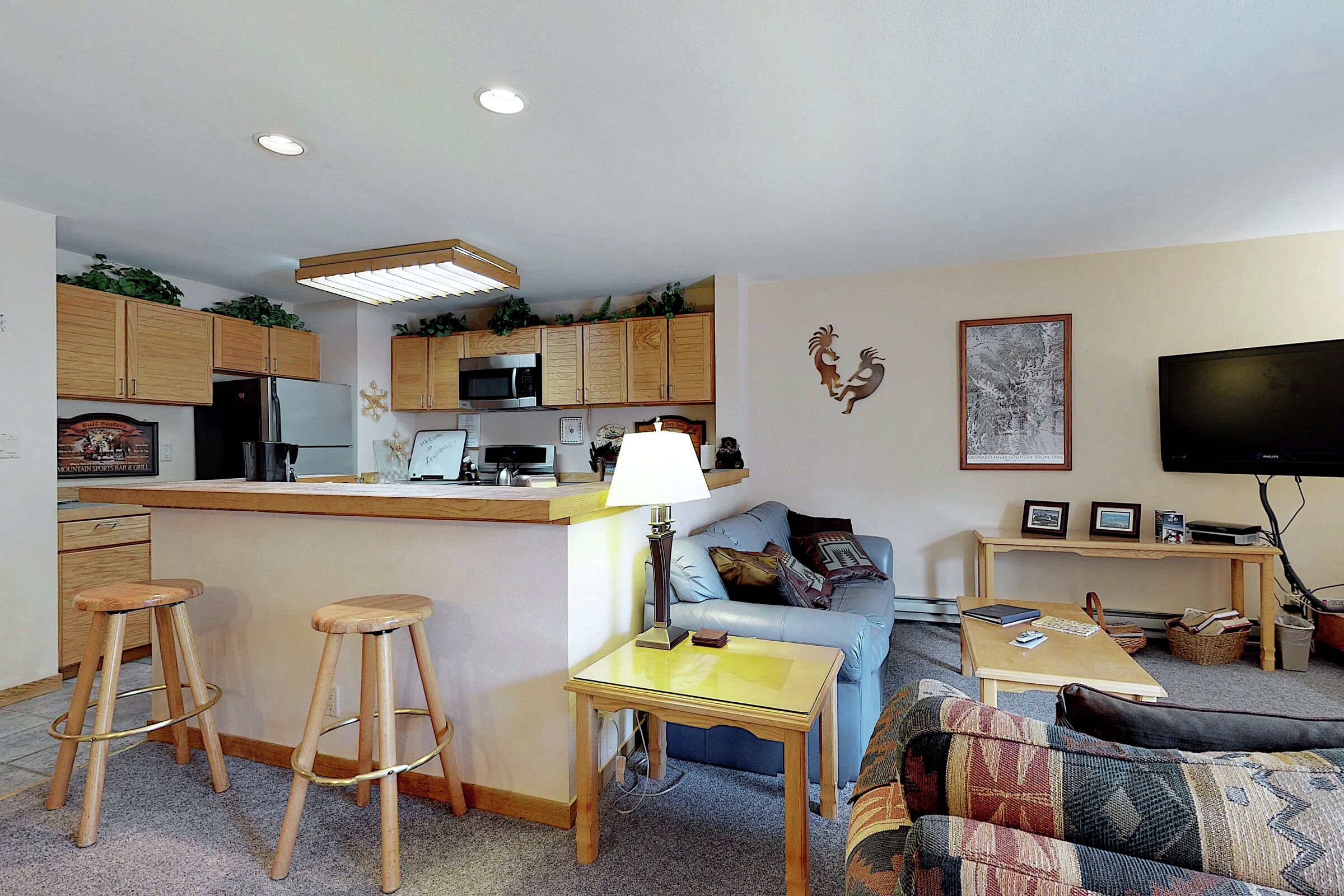 Living Room & Kitchen