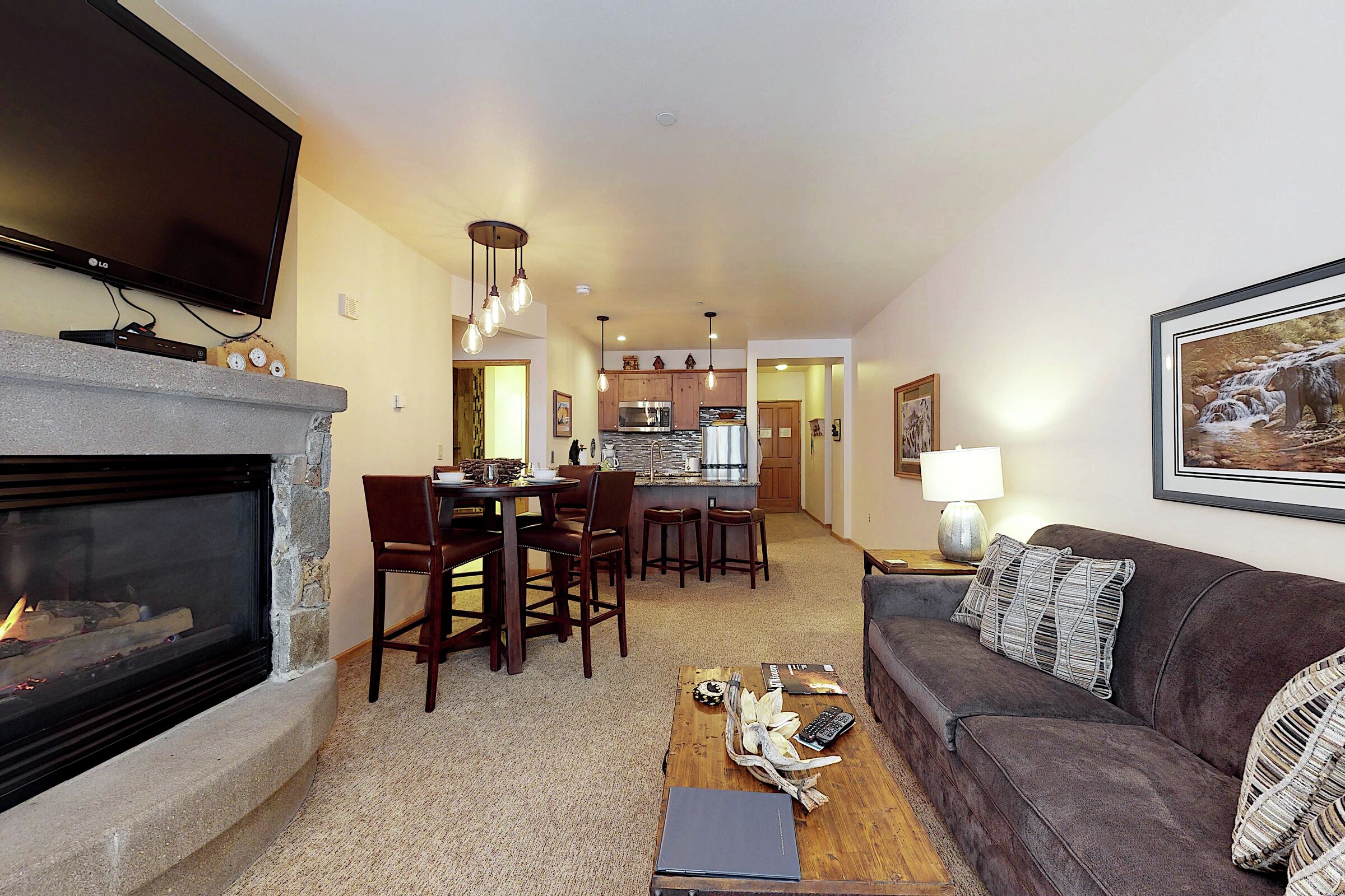 Living Room & Dining Room