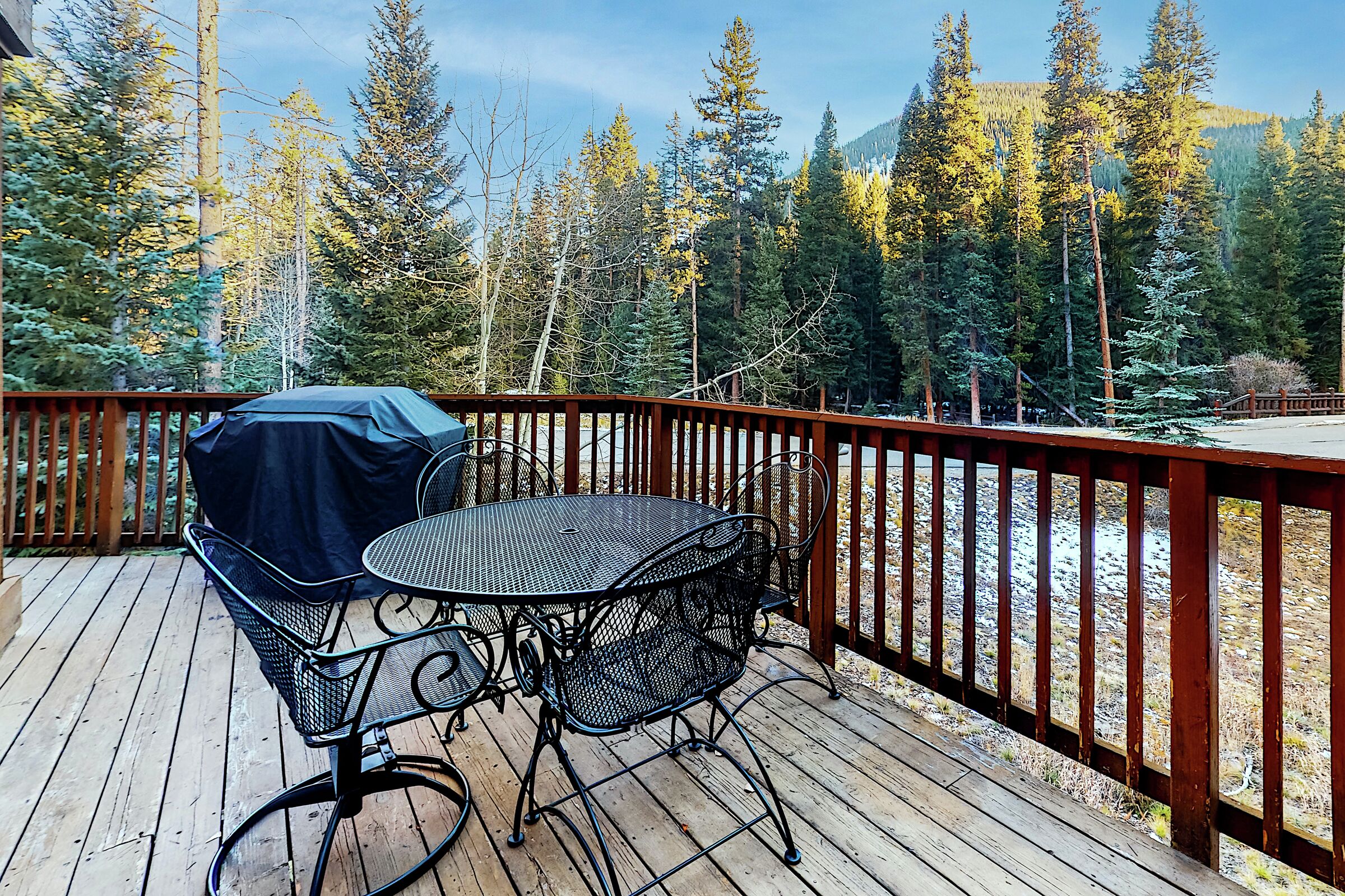 Balcony with BBQ