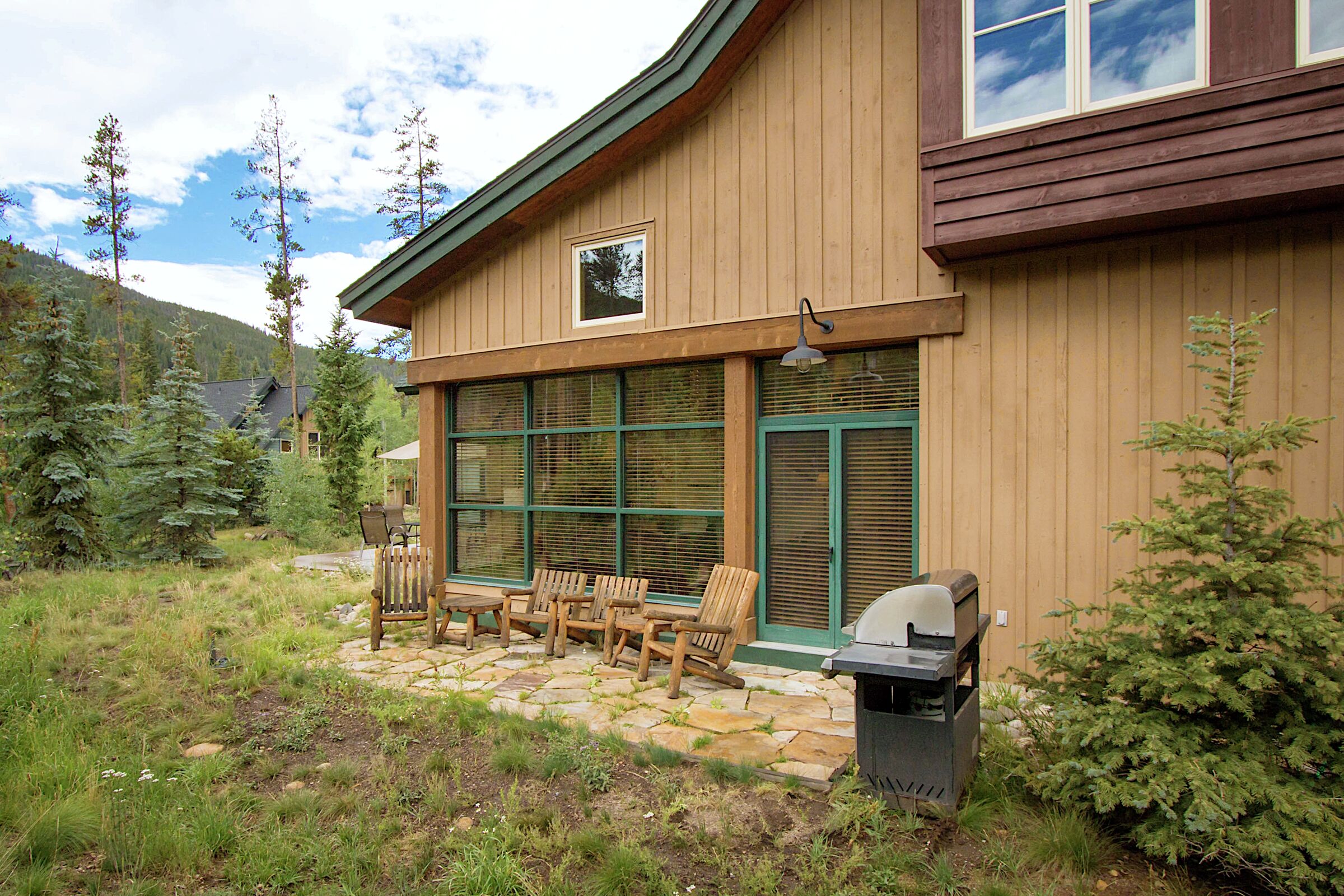 Patio with BBQ