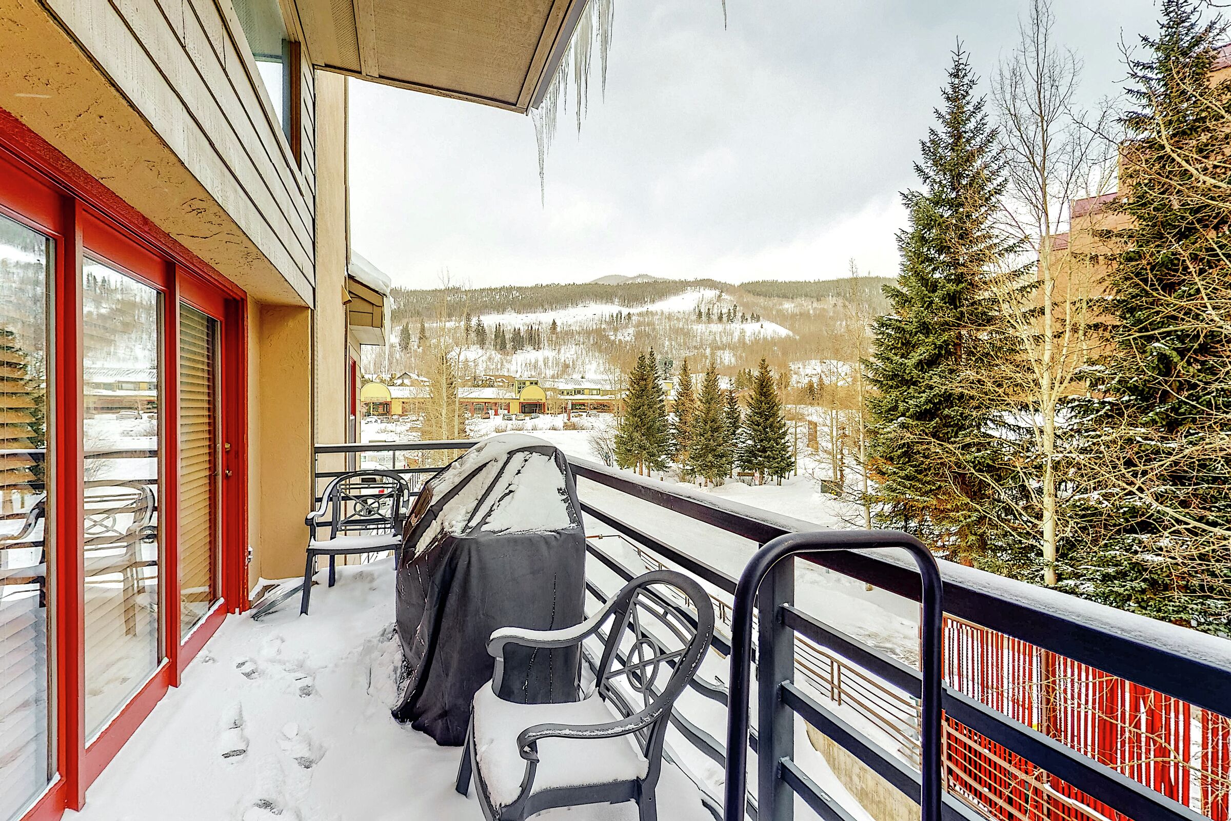 Balcony with BBQ