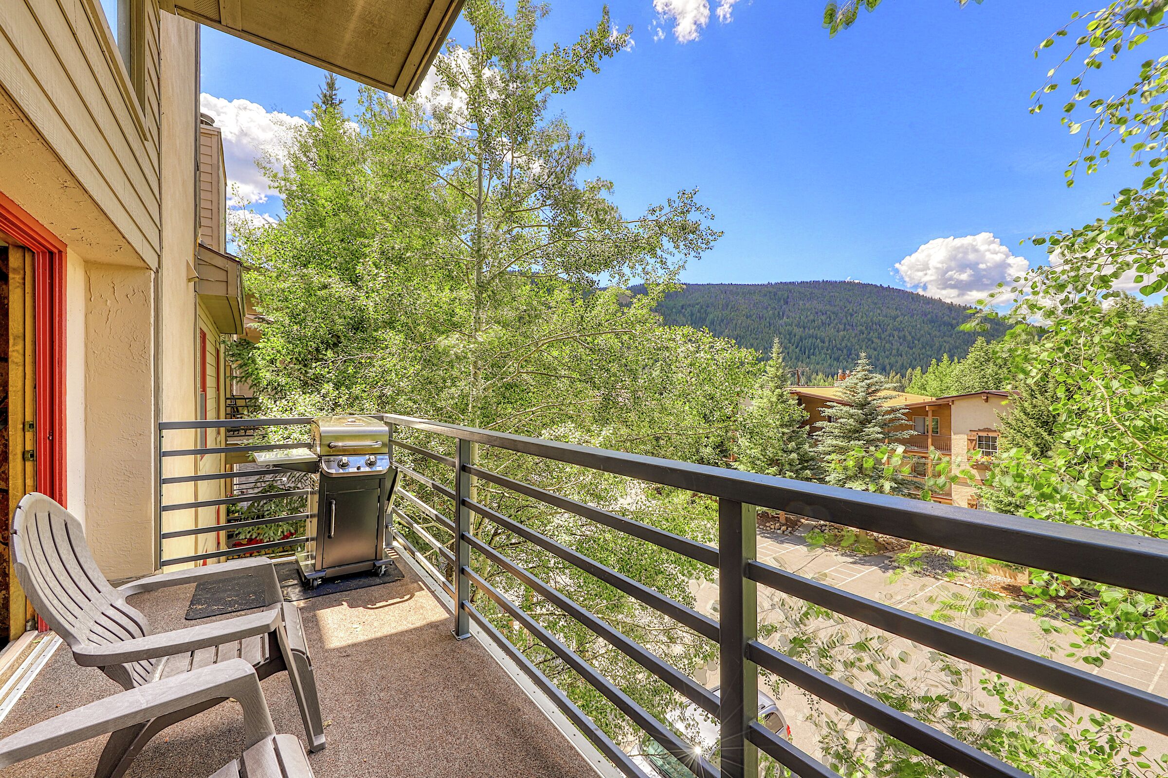 Balcony with BBQ