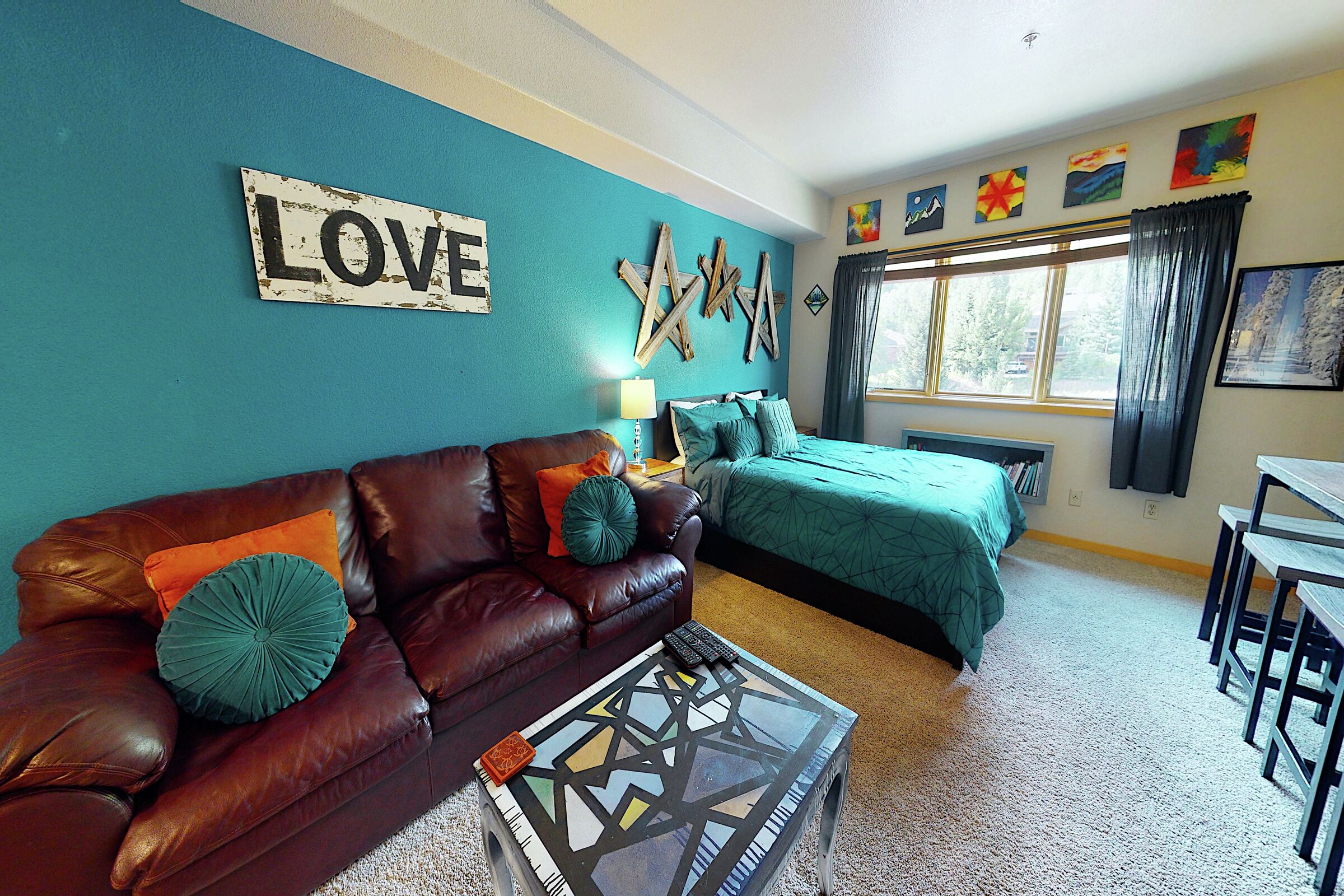 Studio Living Area