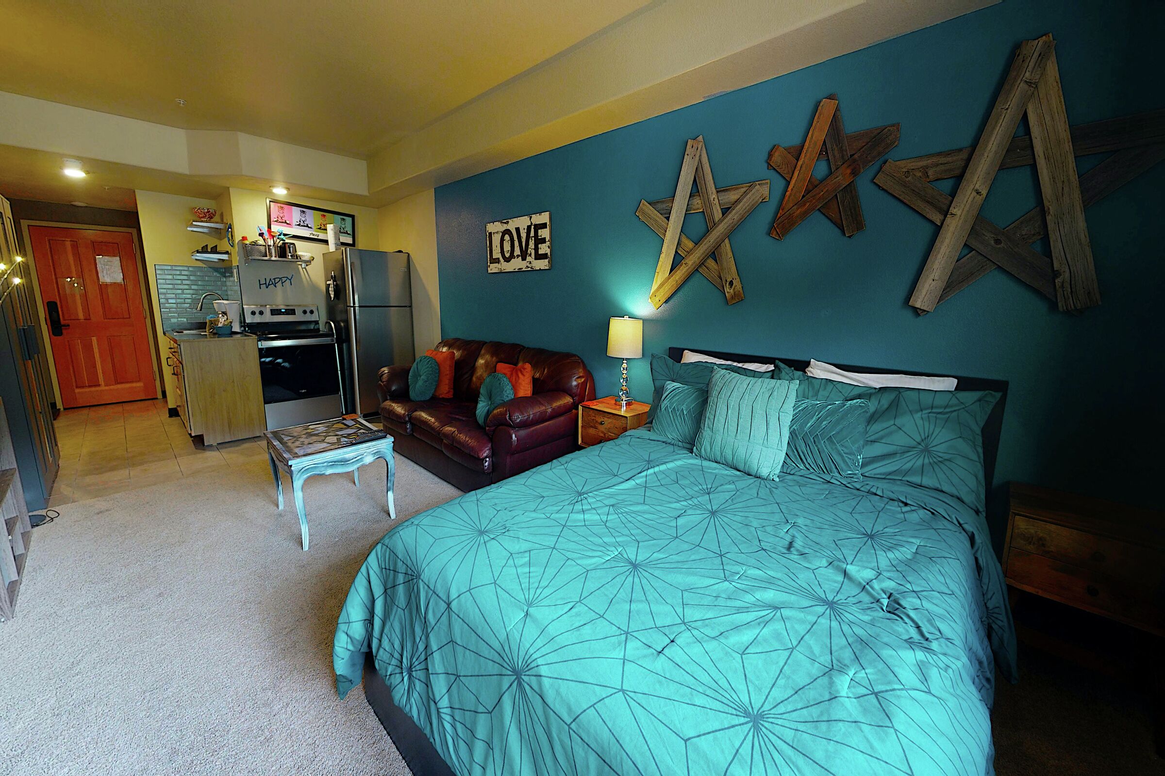 Studio Sleeping Area