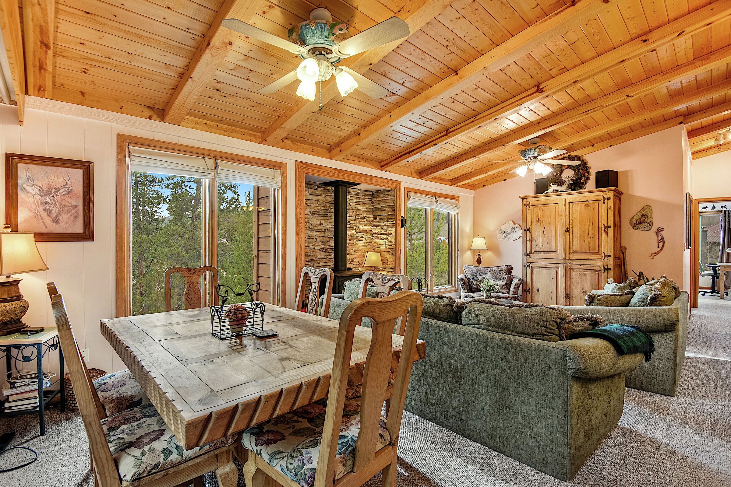 Dining Room & Living Room