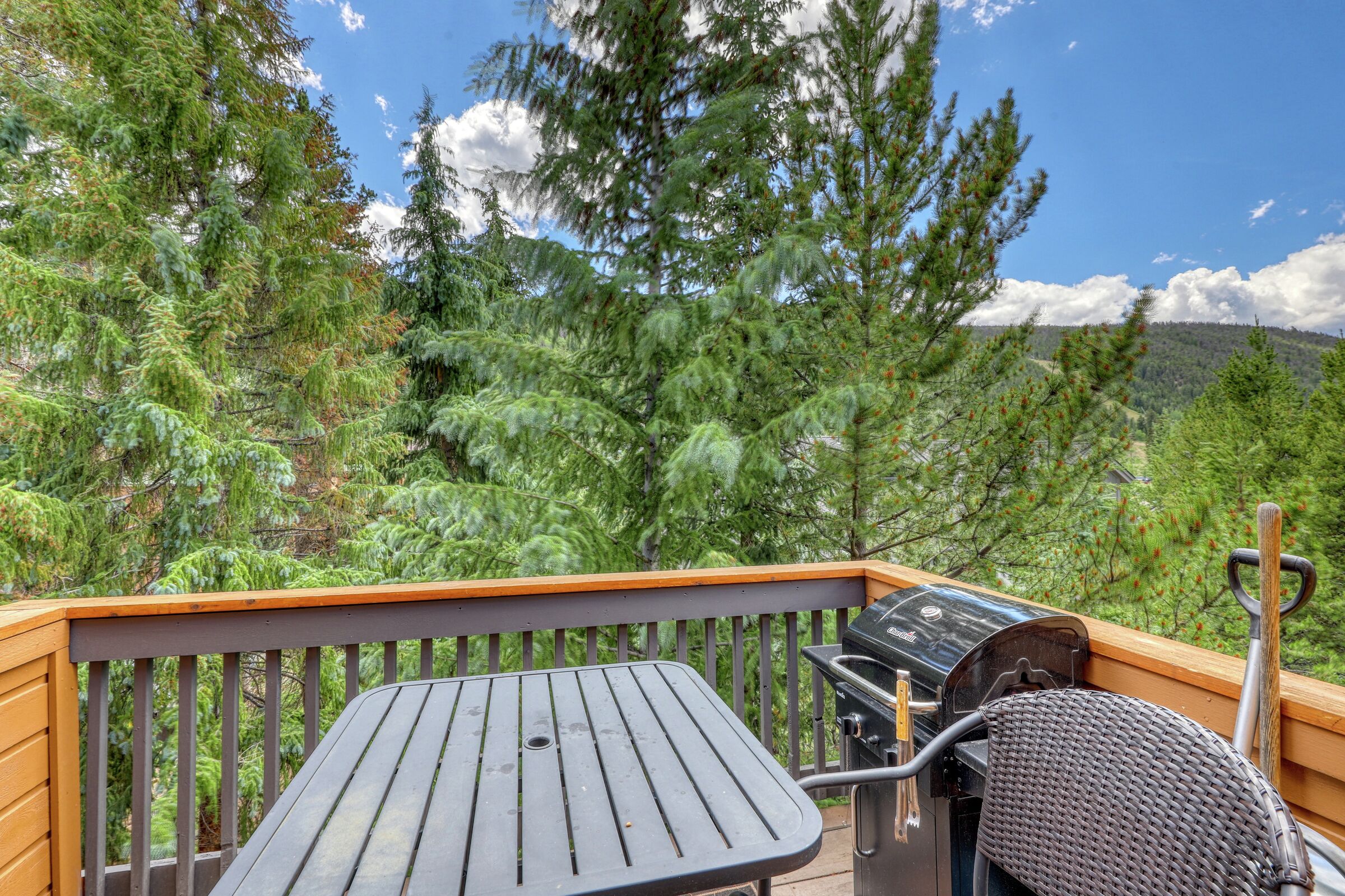 Balcony with BBQ