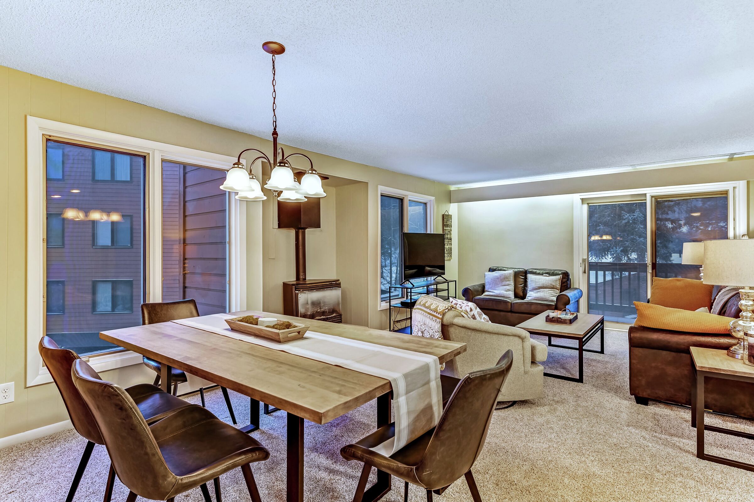 Dining Room & Living Room