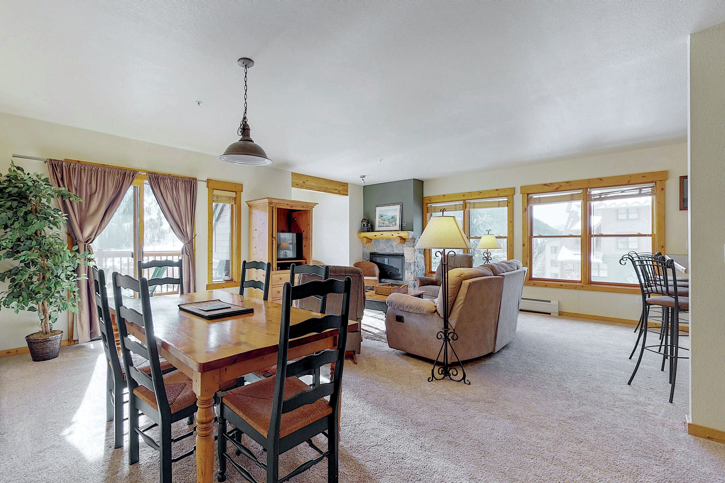 Dining Room & Living Room