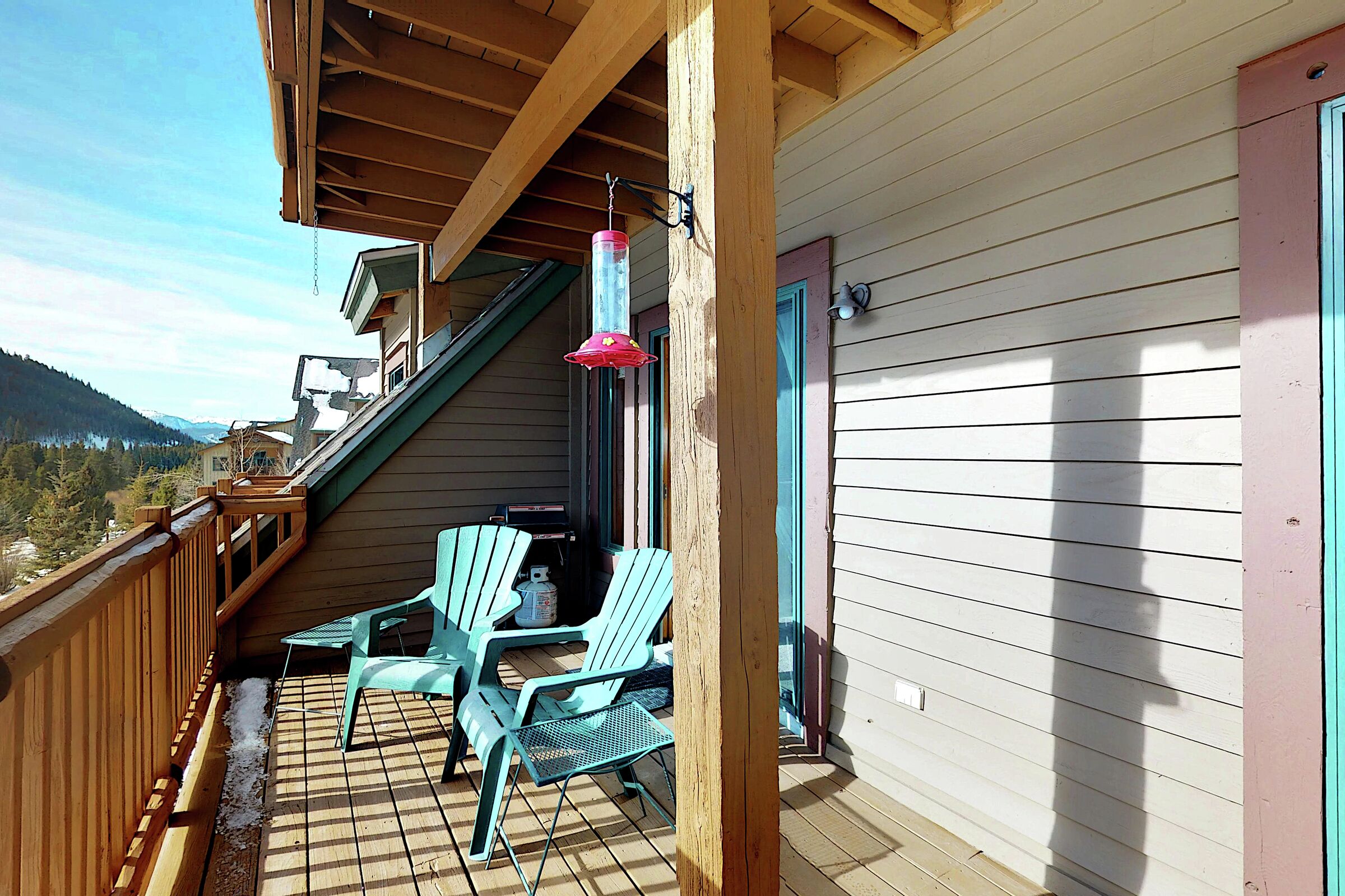 Balcony with BBQ