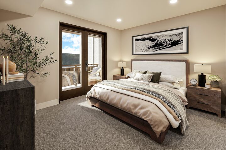 4 Bdrm Alpine Residence - Bedroom