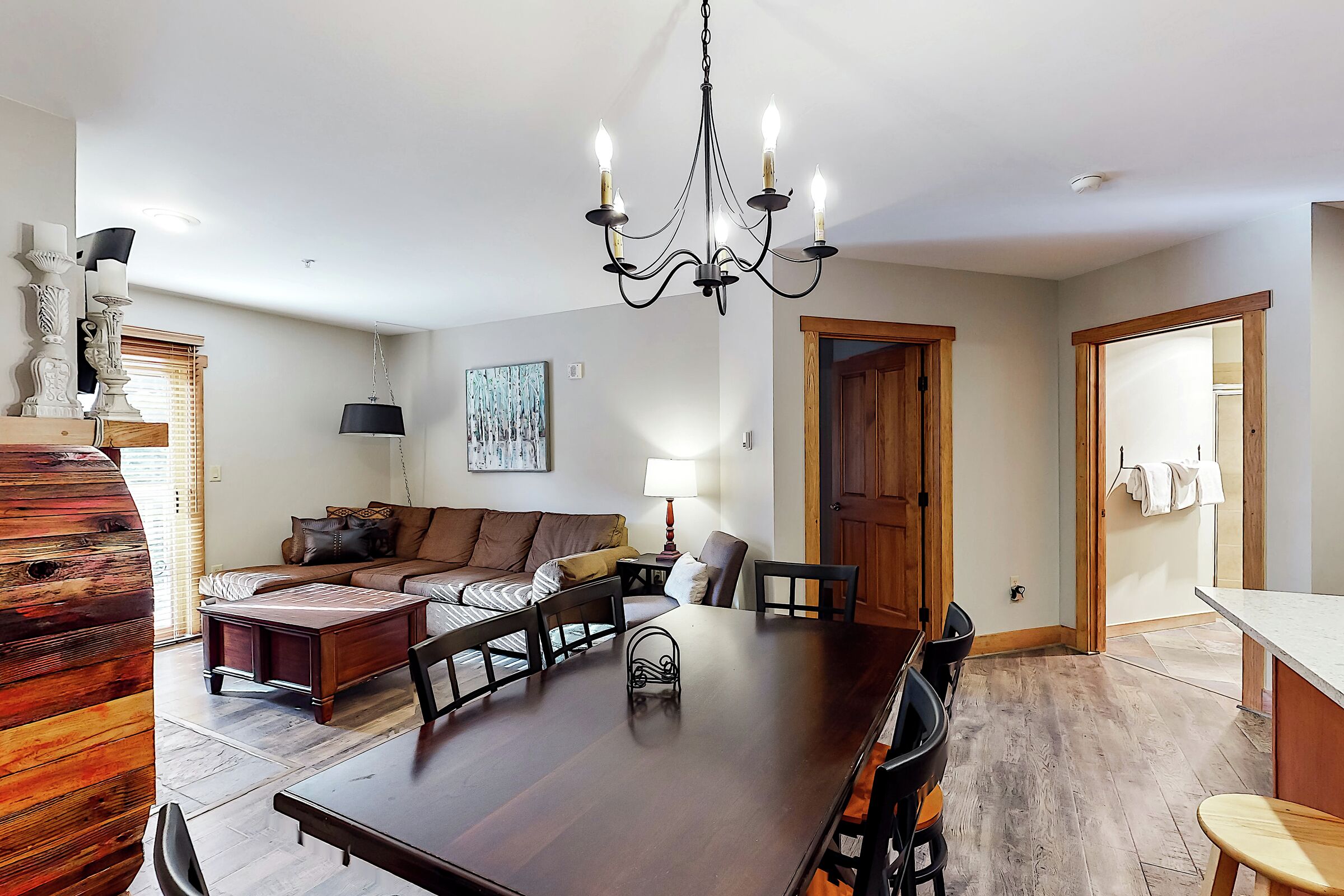 Dining Room & Living Room