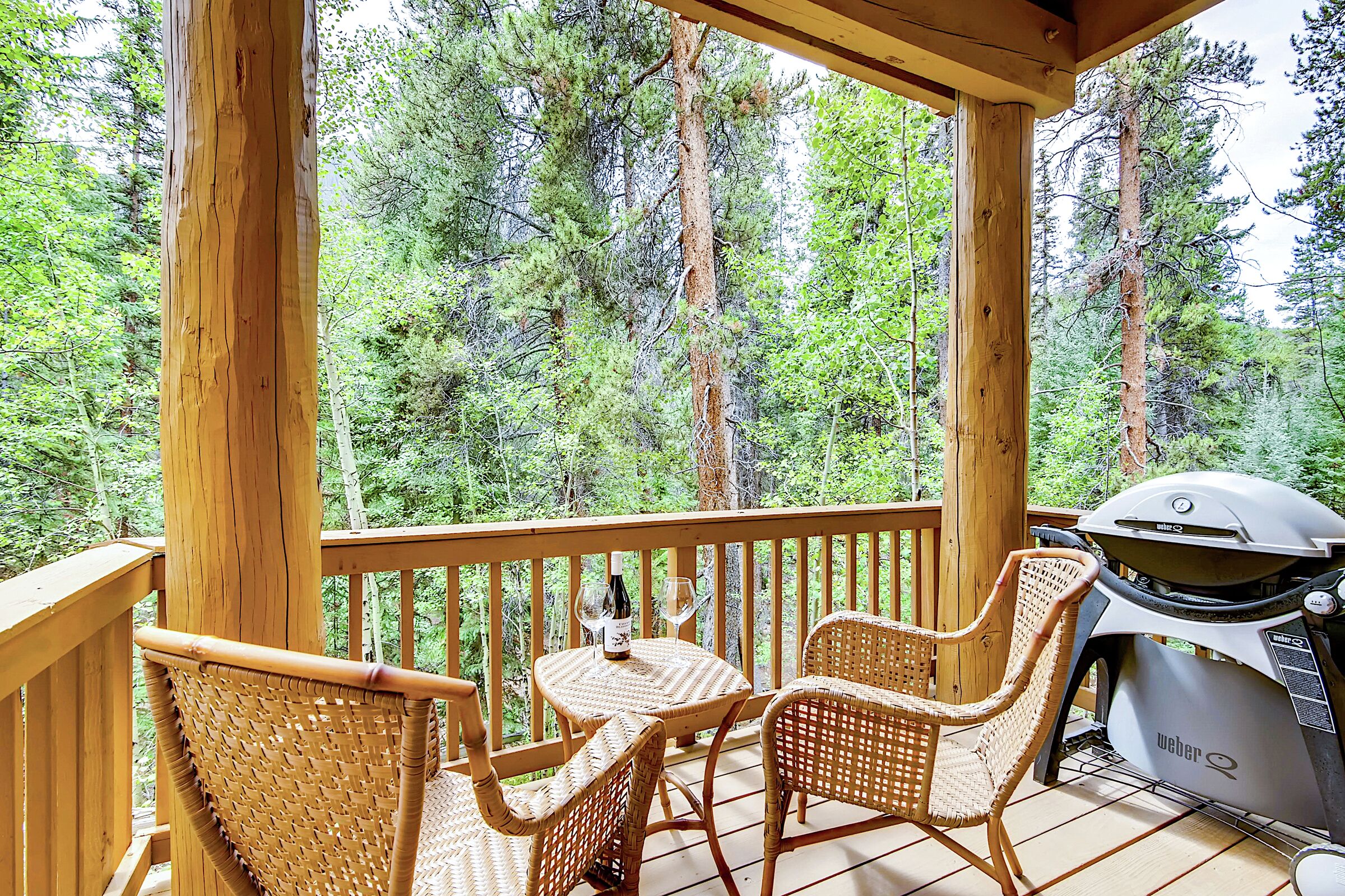 Balcony with BBQ