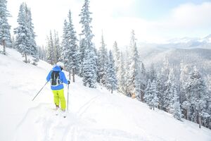 Powder Skiing in Keystone, CO.